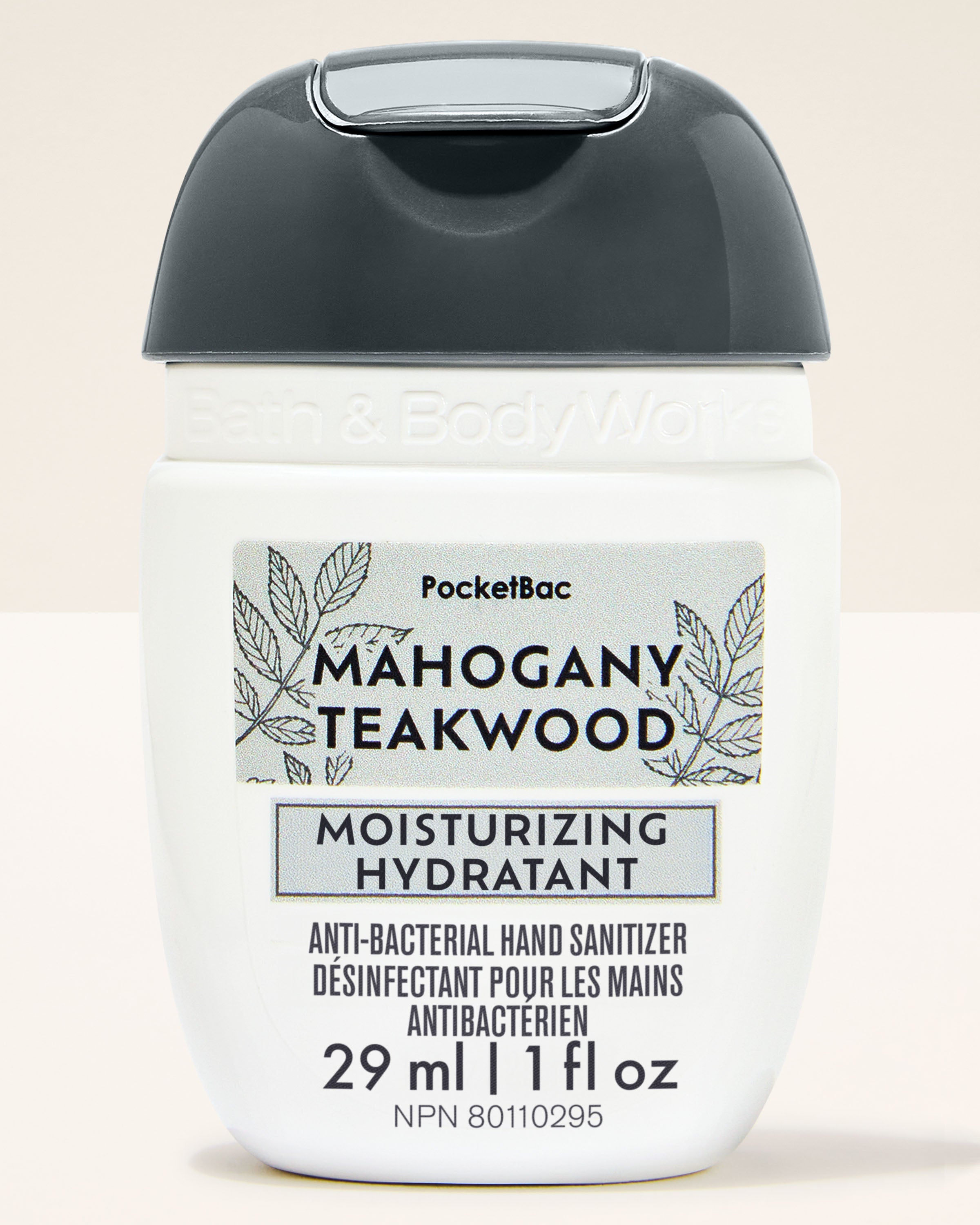 Mahogany Teakwood Moisturizing PocketBac Hand Sanitizer