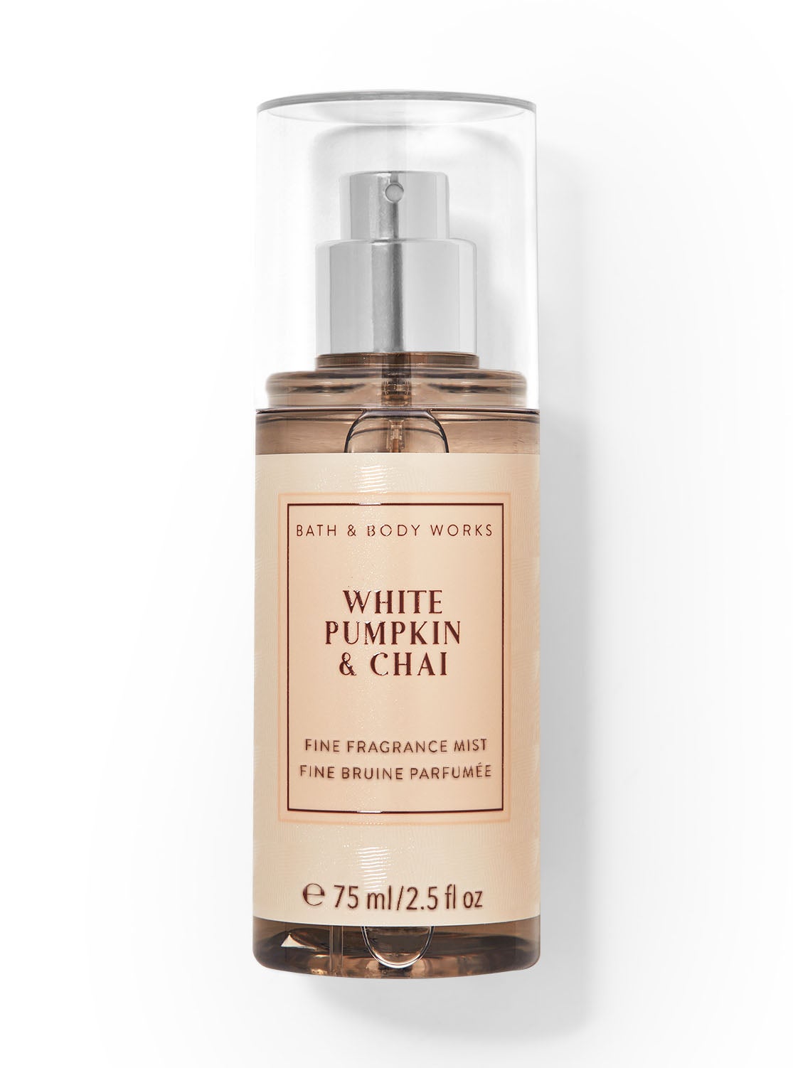 White Pumpkin & Chai Travel Size Fine Fragrance Mist Bath and Body Works