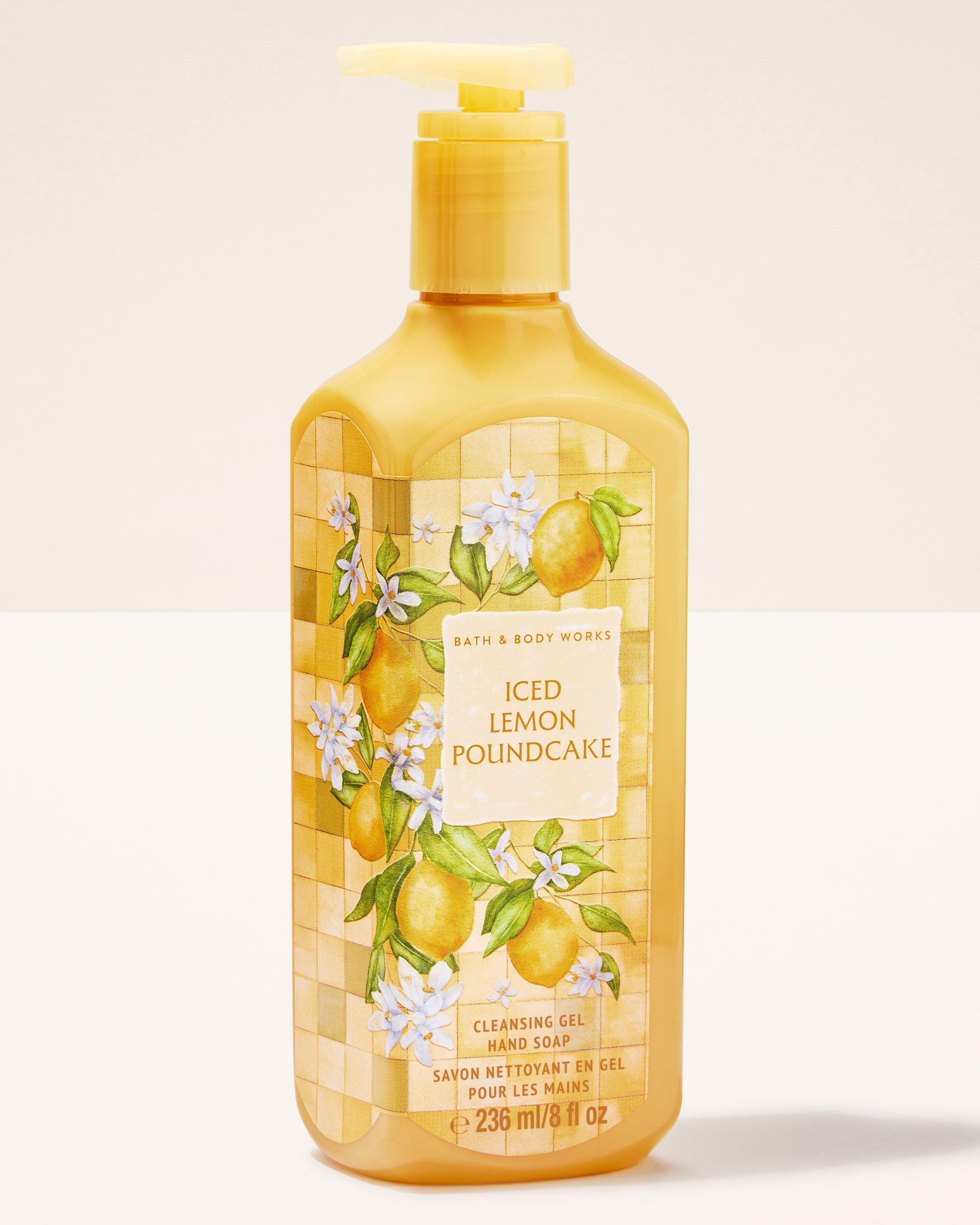 Iced Lemon Pound Cake Cleansing Gel Hand Soap