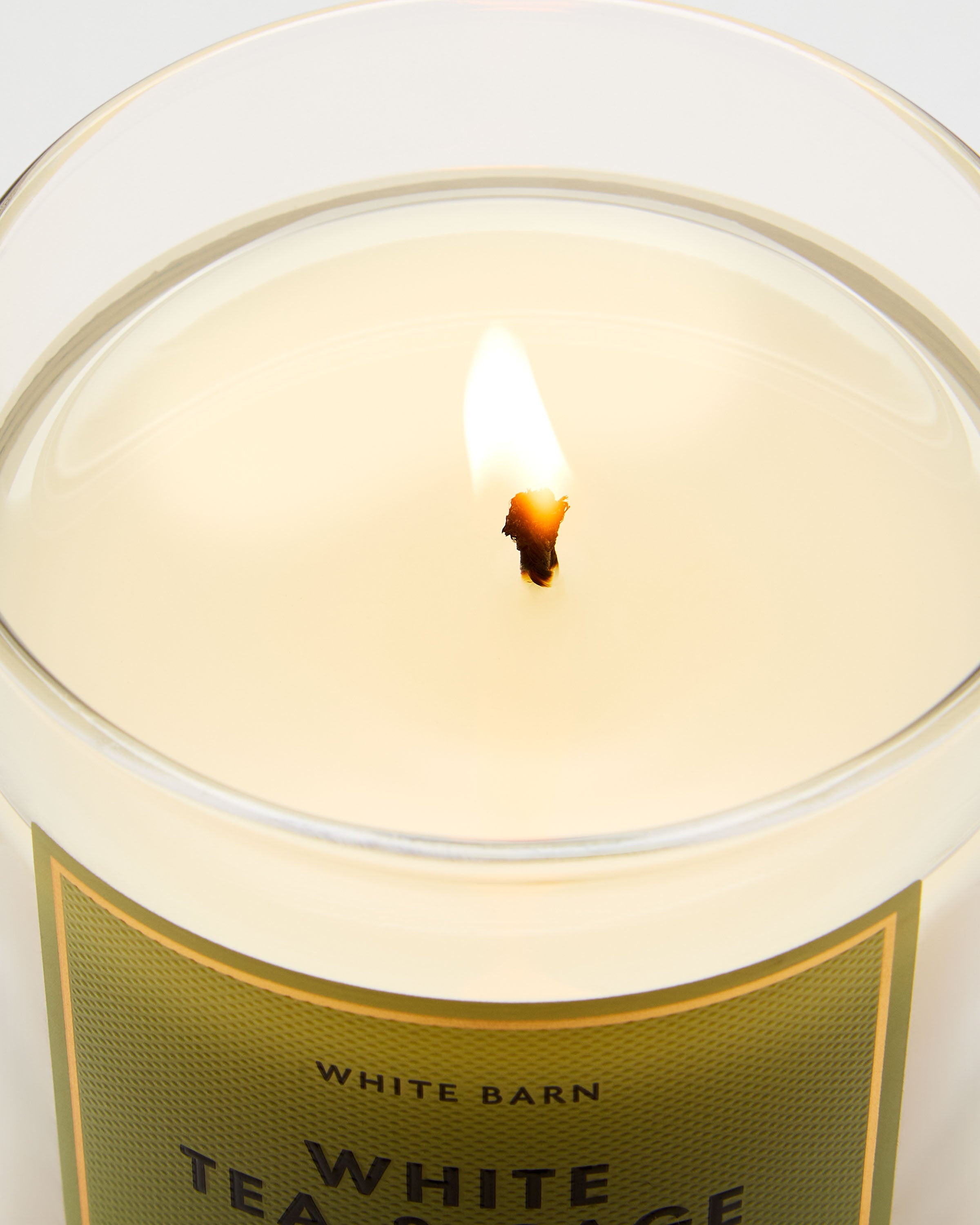 White Tea & Sage Single Wick Candle