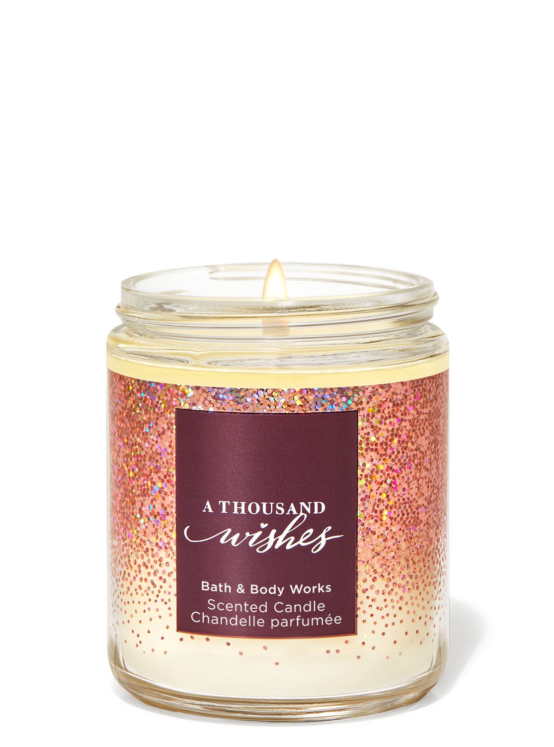 A Thousand Wishes Single Wick Candle Bath and Body Works