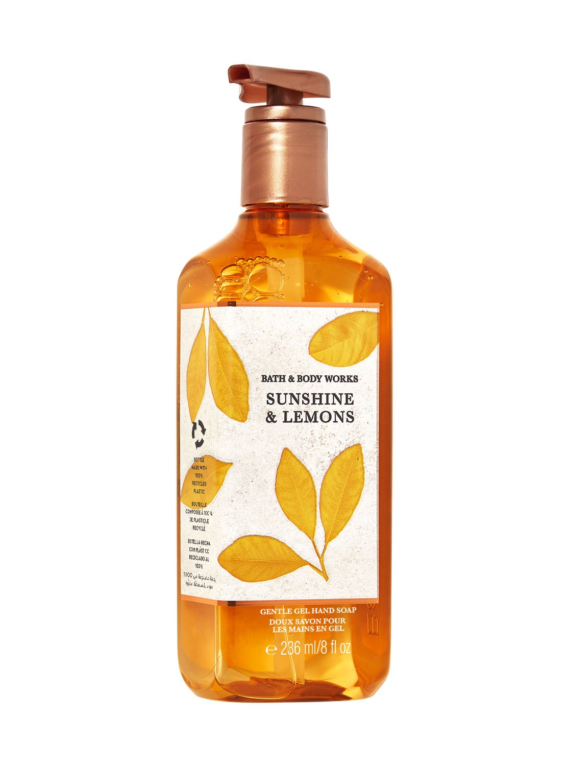 Sunshine & Lemons Gentle Gel Hand Soap Bath and Body Works