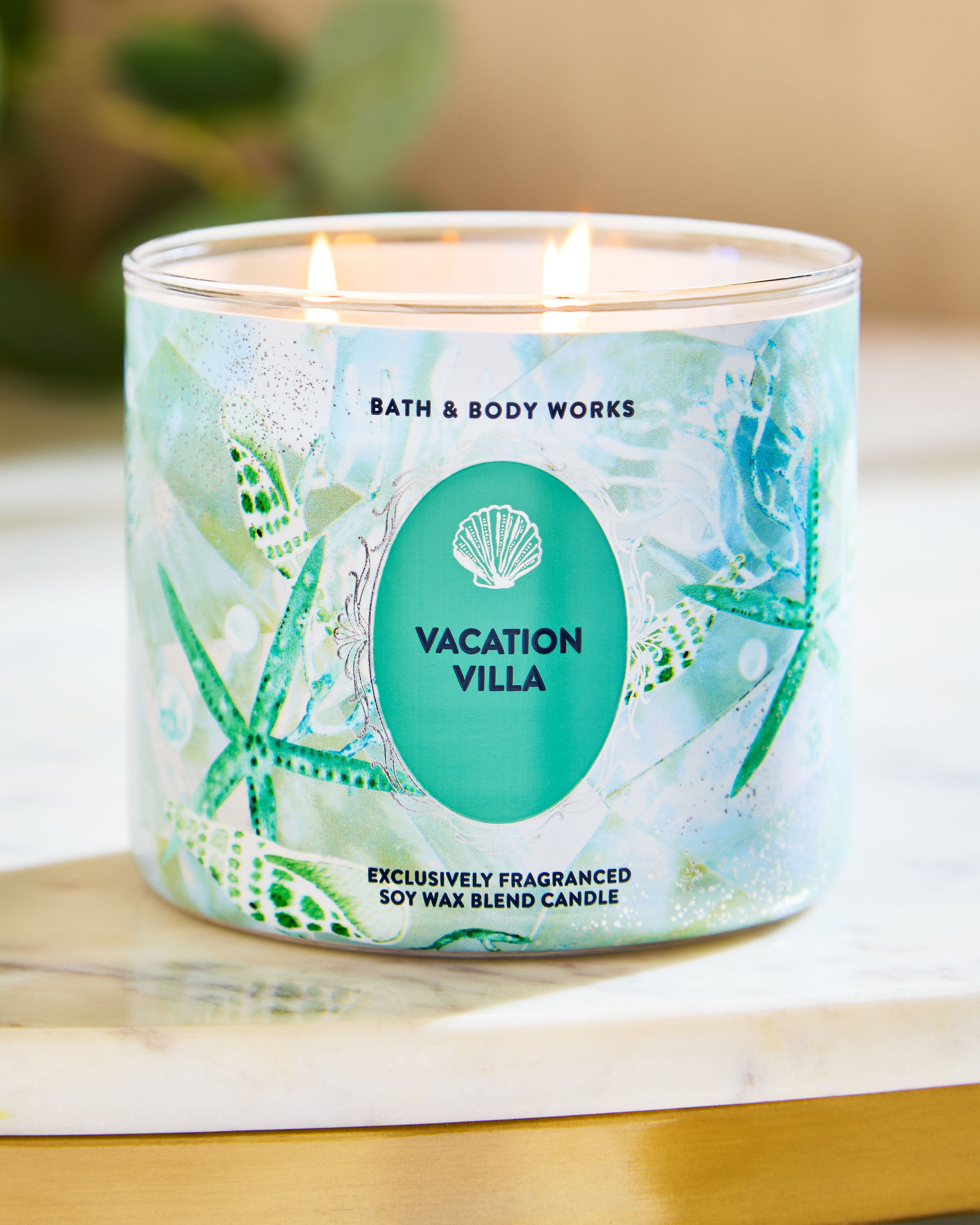 Vacation Villa 3-Wick Candle