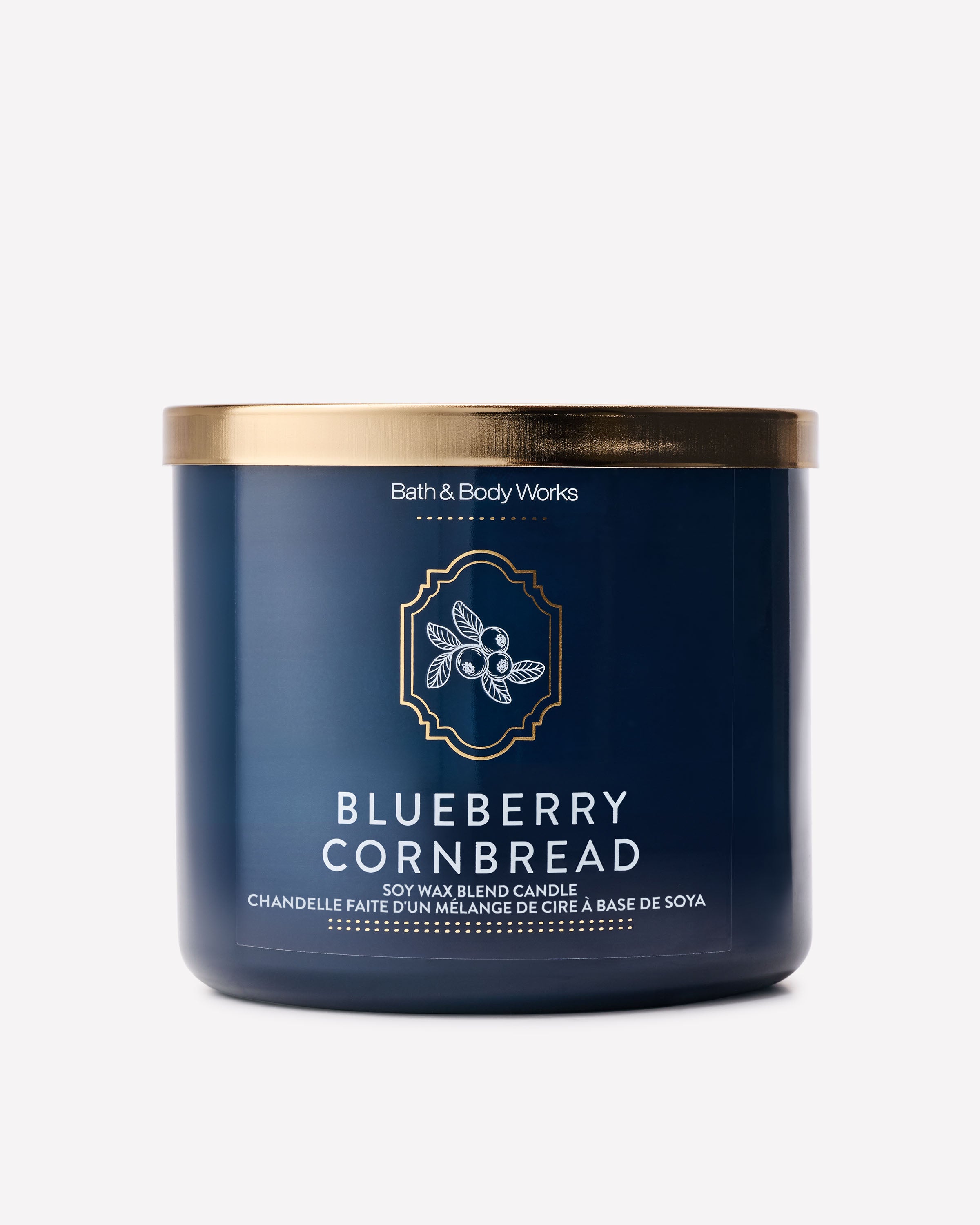Chandelle à 3 mèches Blueberry Cornbread