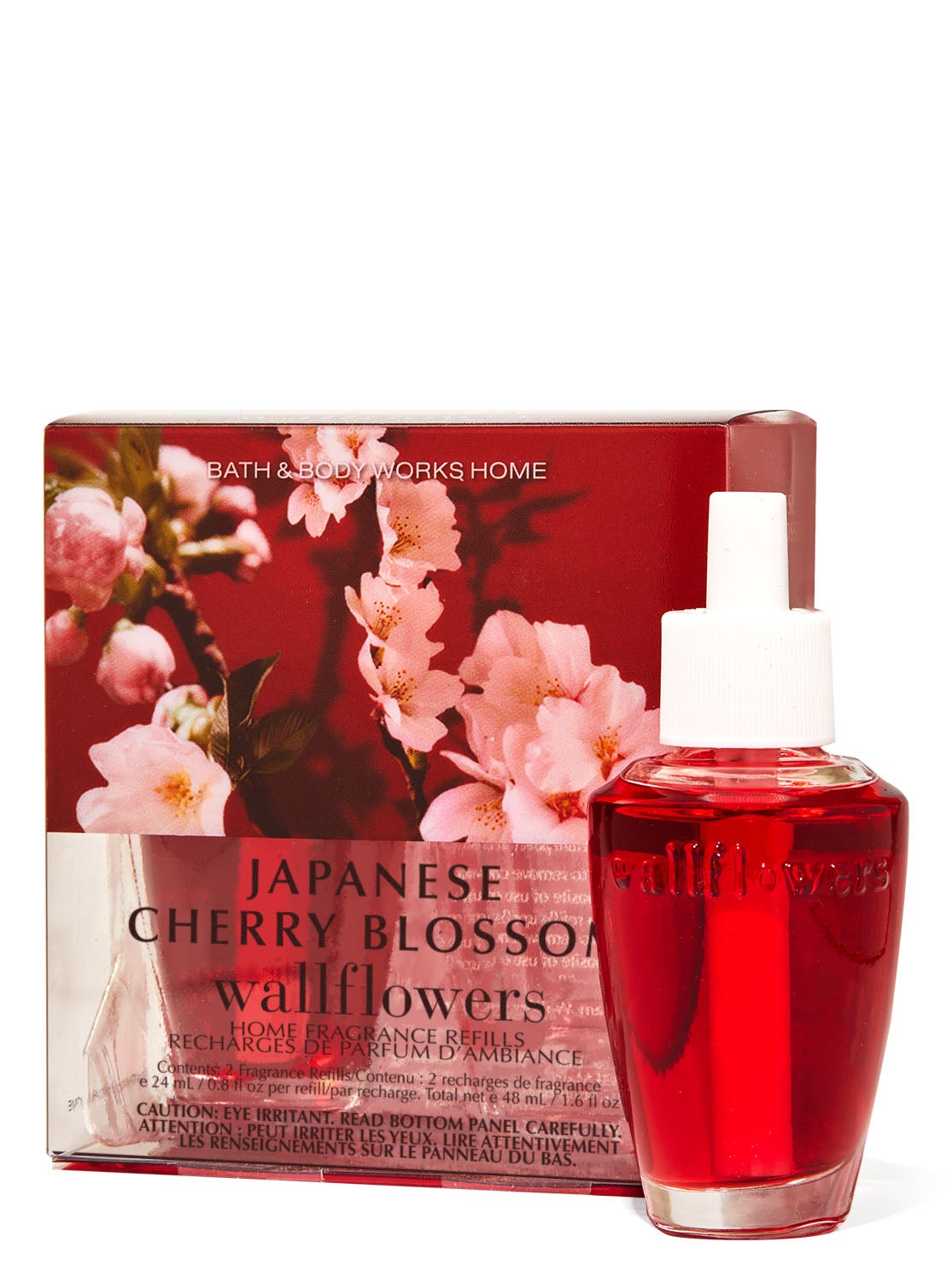 Japanese Cherry Blossom Wallflowers Refills 2Pack Bath and Body Works