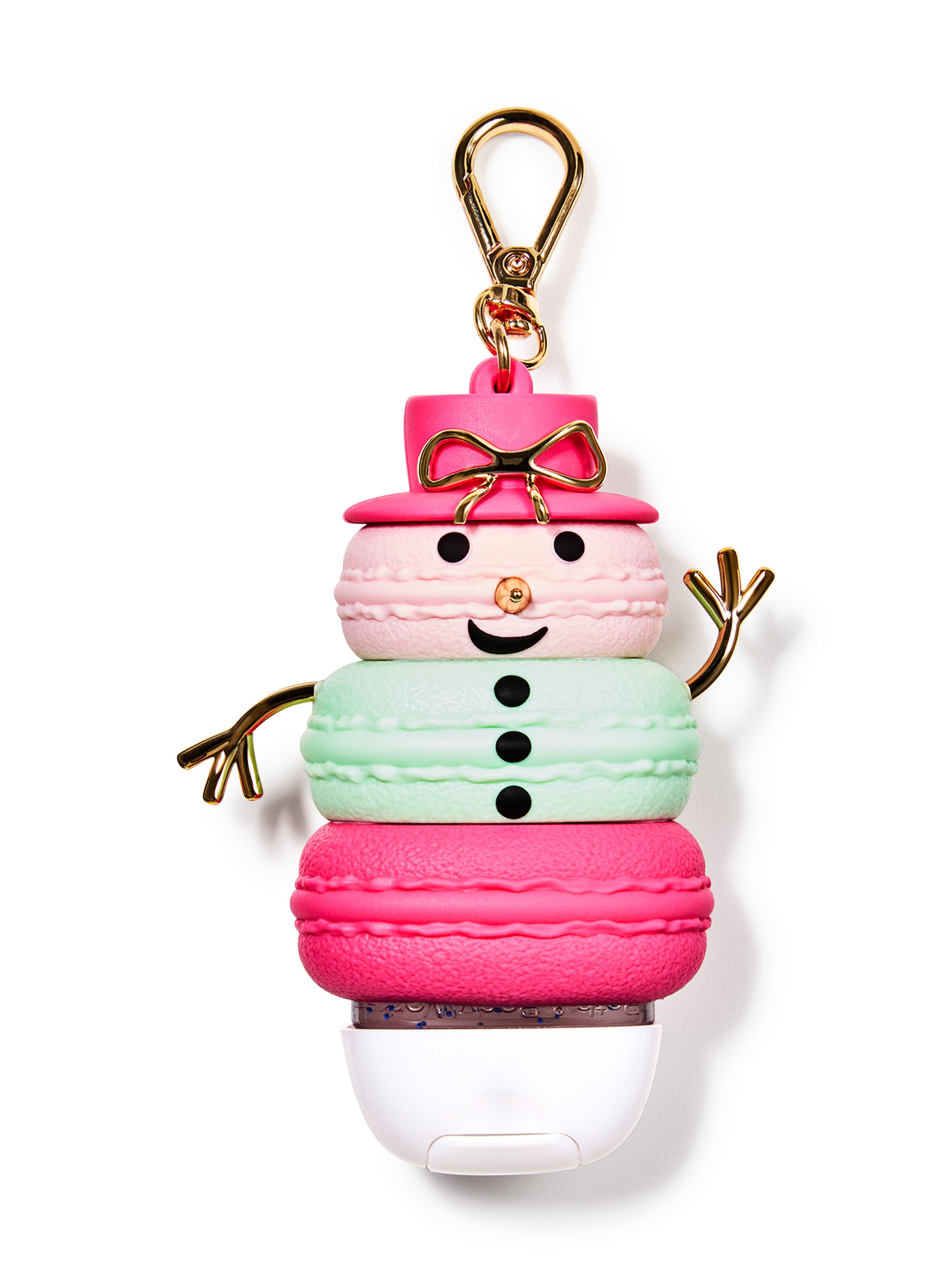 Macaron Snowman PocketBac Holder
