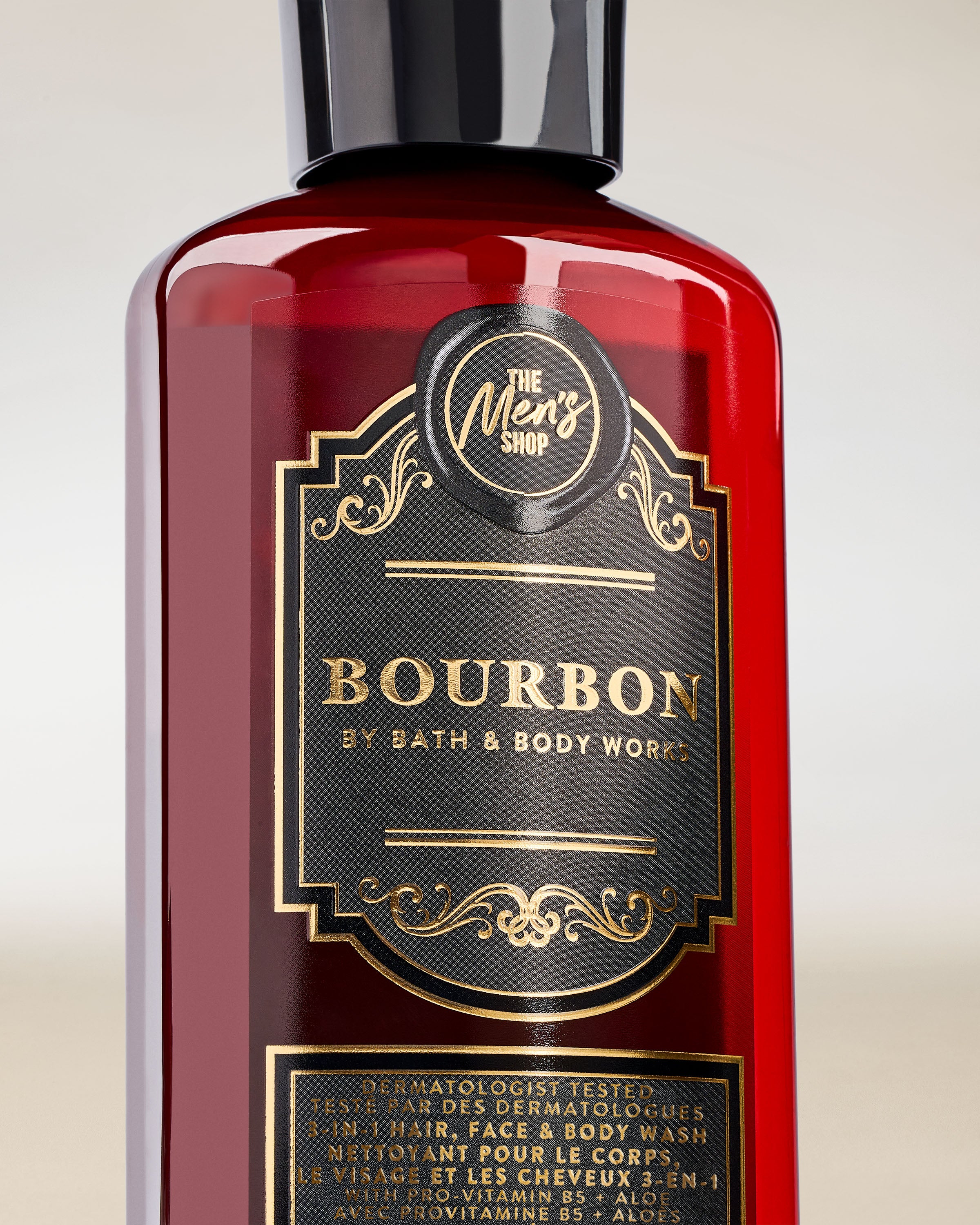 Bourbon 3-in-1 Hair, Face & Body Wash