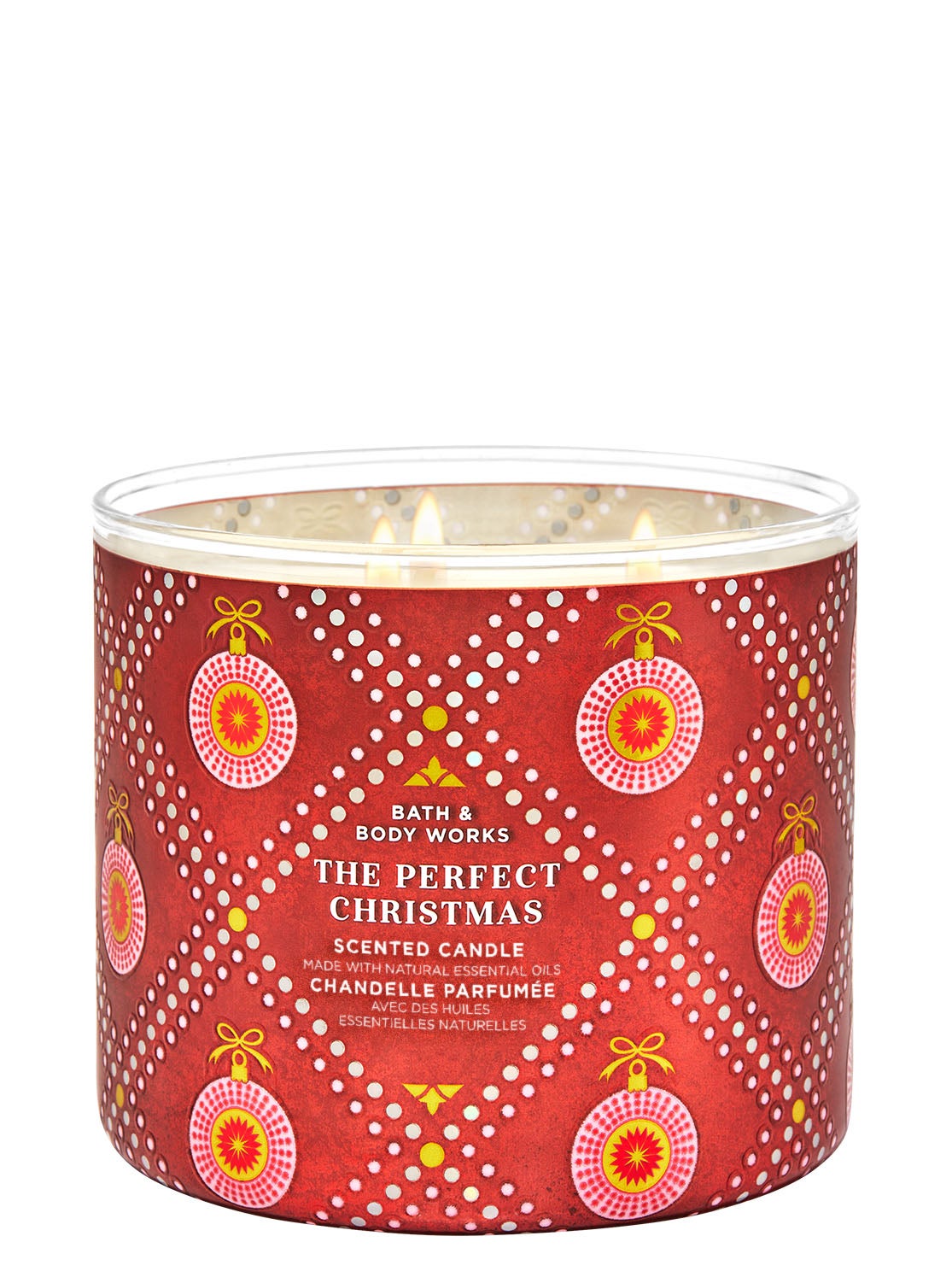 The Perfect Christmas 3Wick Candle Bath and Body Works