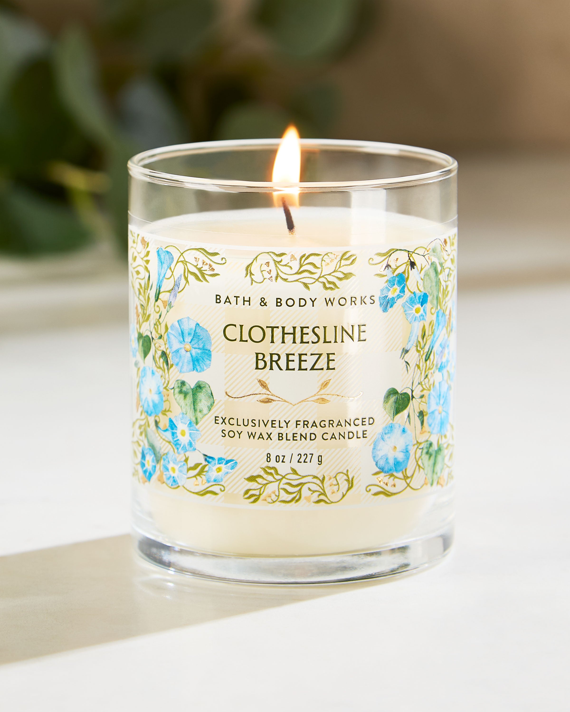 Clothesline Breeze Single Wick Candle