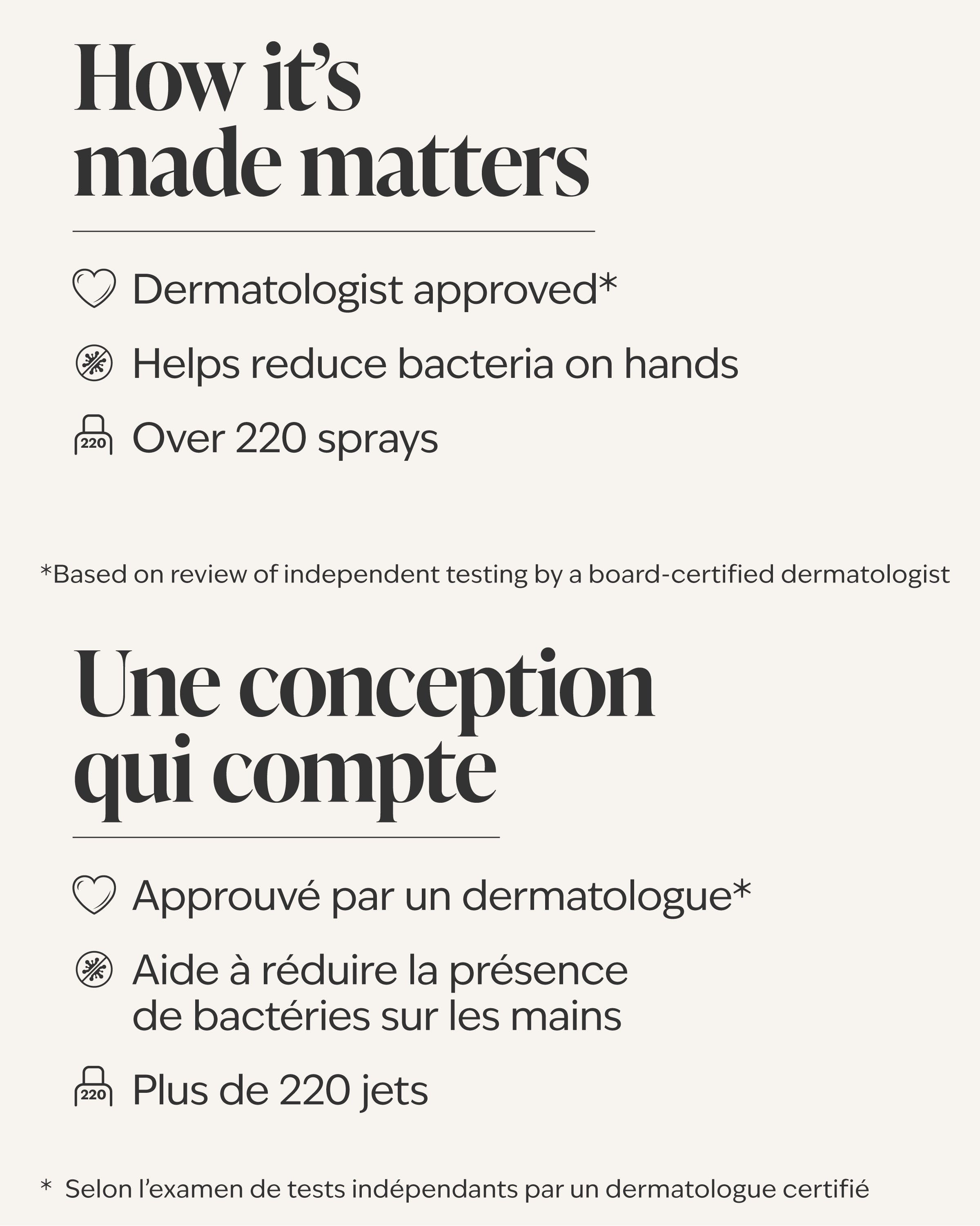 Fresh Rainfall Hand Sanitizer Spray