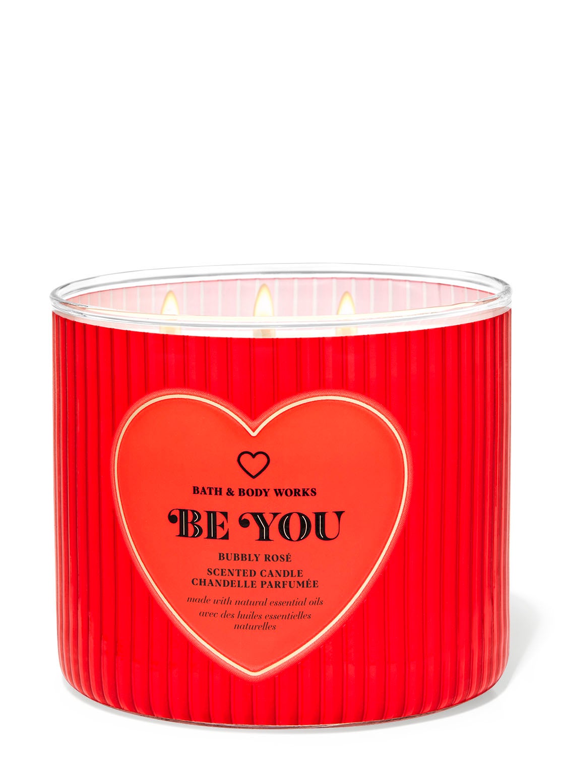 Bubbly Rosé 3Wick Candle Bath and Body Works