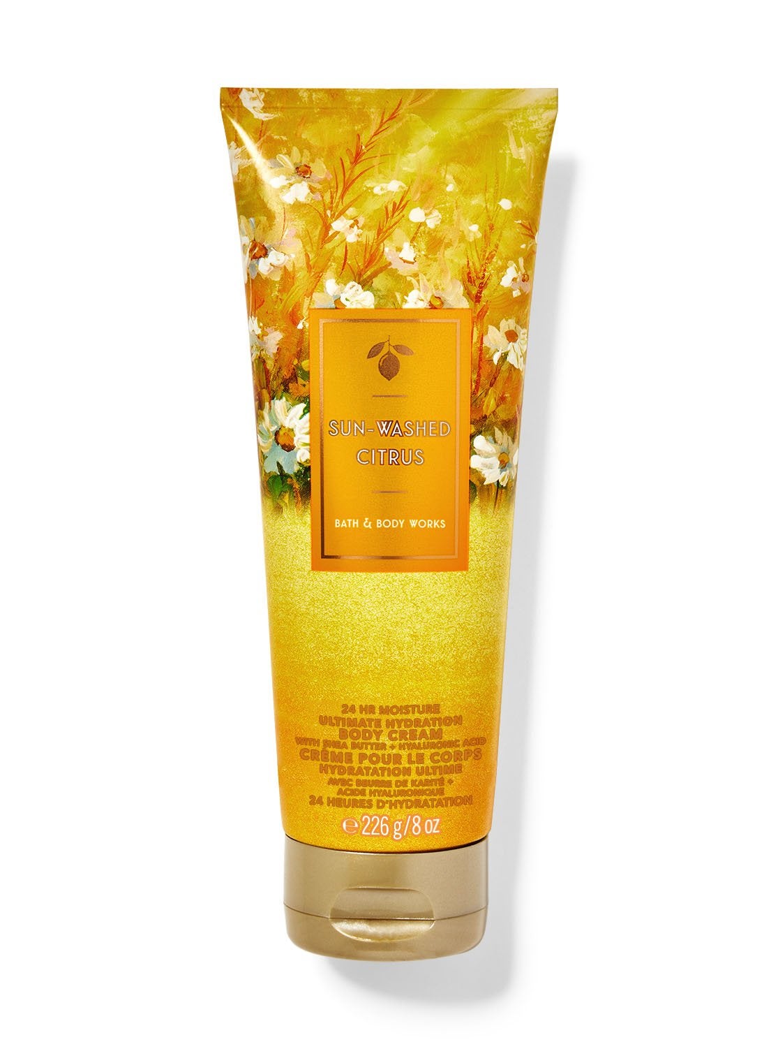 Sunwashed Citrus Ultimate Hydration Body Cream Bath and Body Works