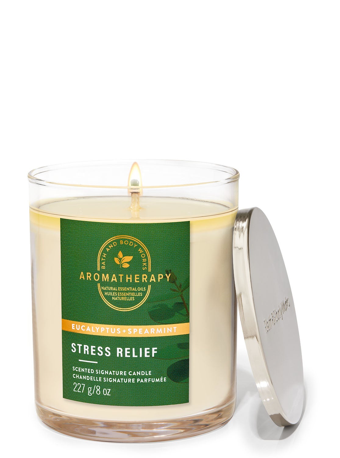 Eucalyptus Spearmint Signature Single Wick Candle Bath and Body Works