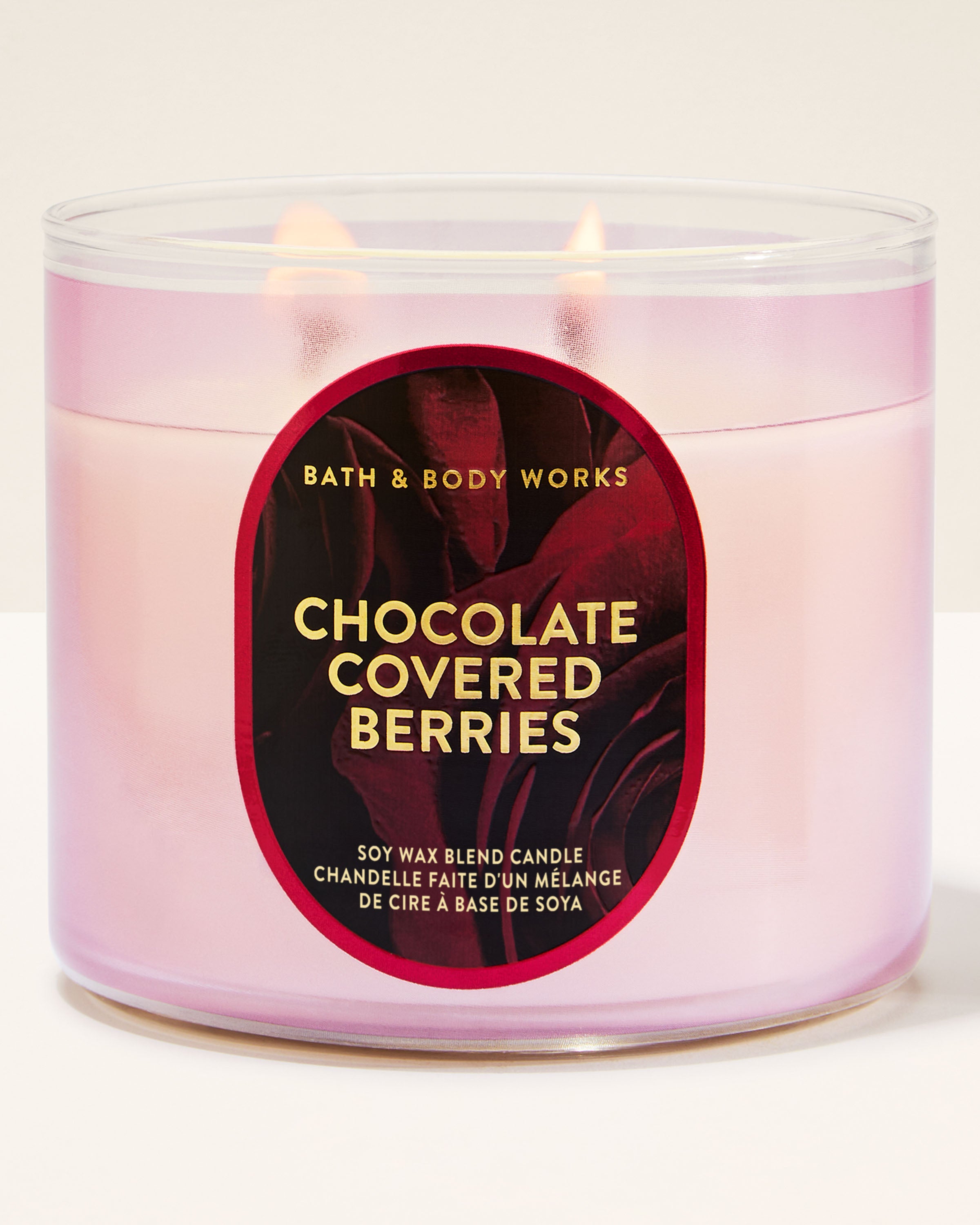 Chocolate Covered Berries 3-Wick Candle