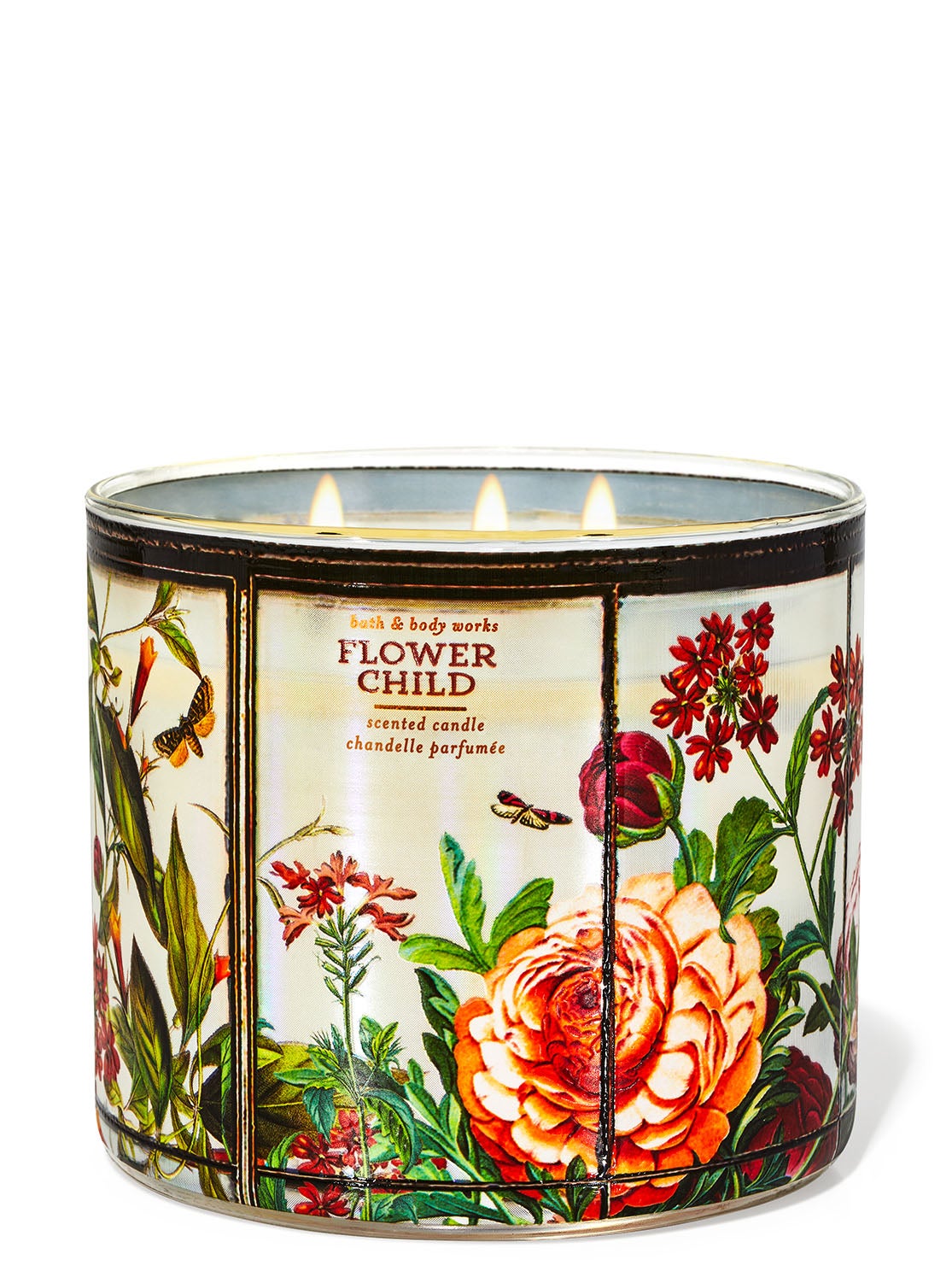 Flowerchild 3Wick Candle Bath and Body Works