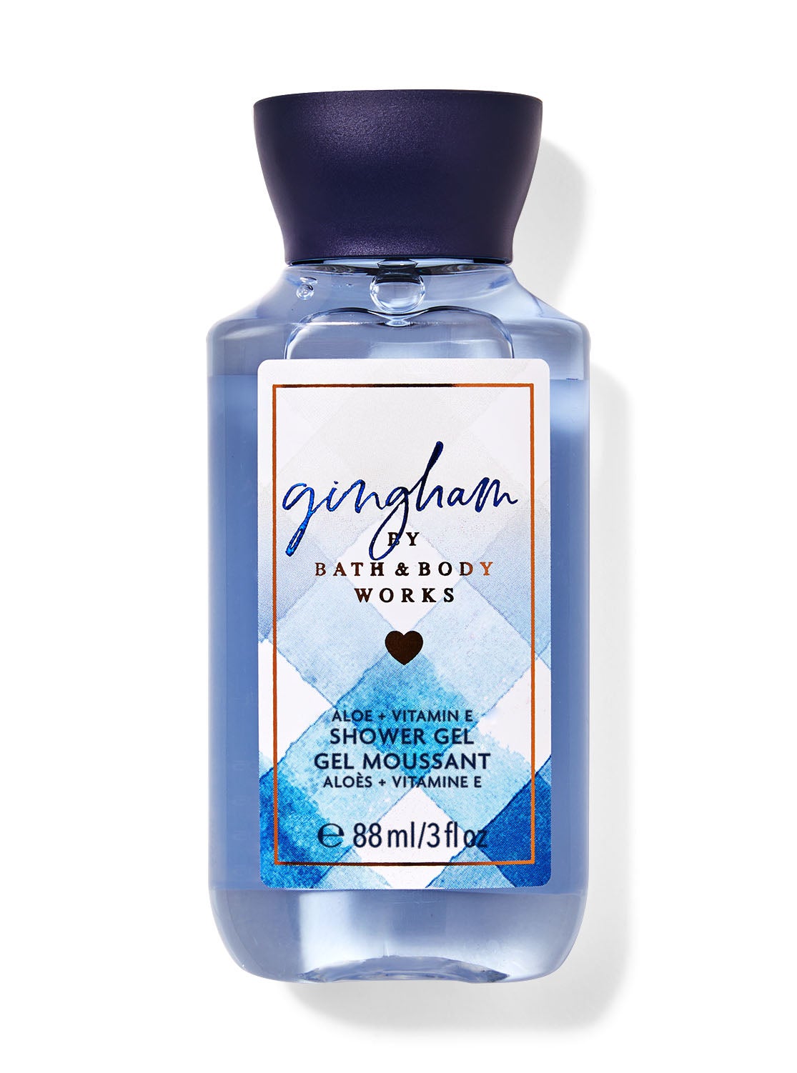 Gingham Travel Size Shower Gel Bath and Body Works