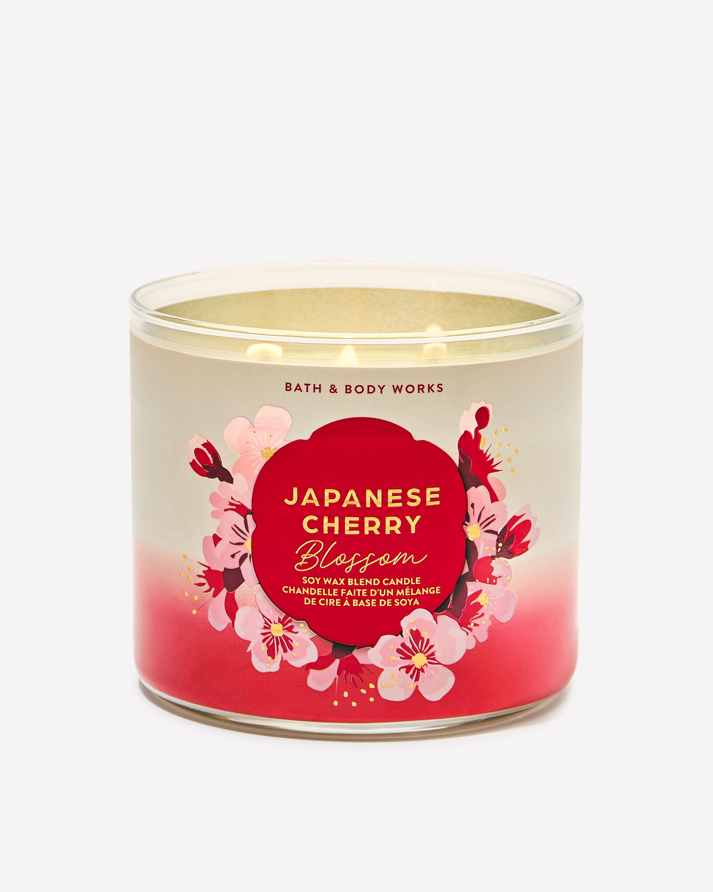 Chandelle à 3 mèches Japanese Cherry Blossom