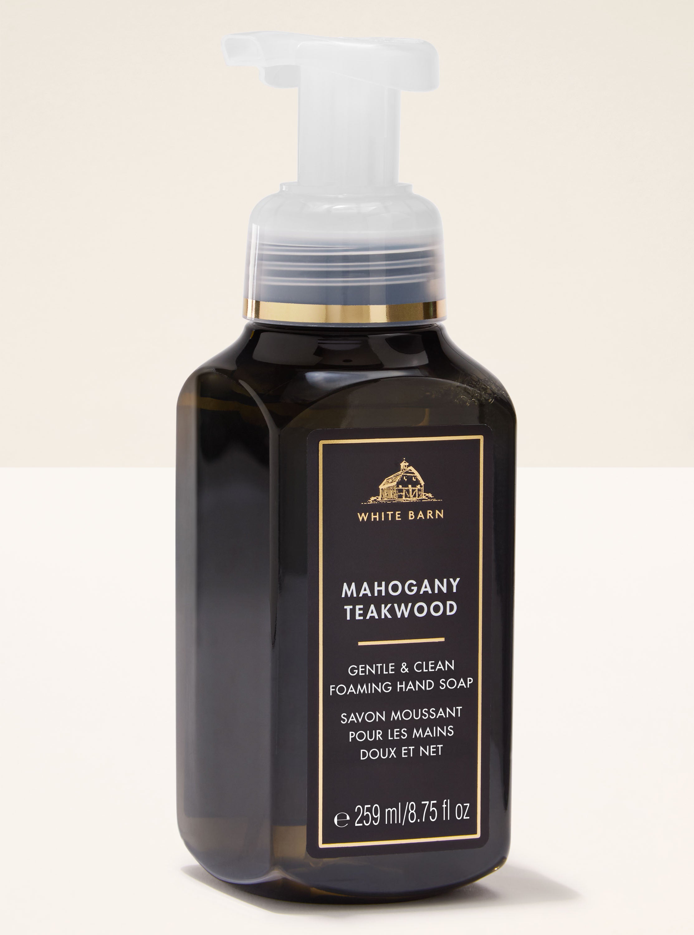 Mahogany Teakwood Gentle & Clean Foaming Hand Soap