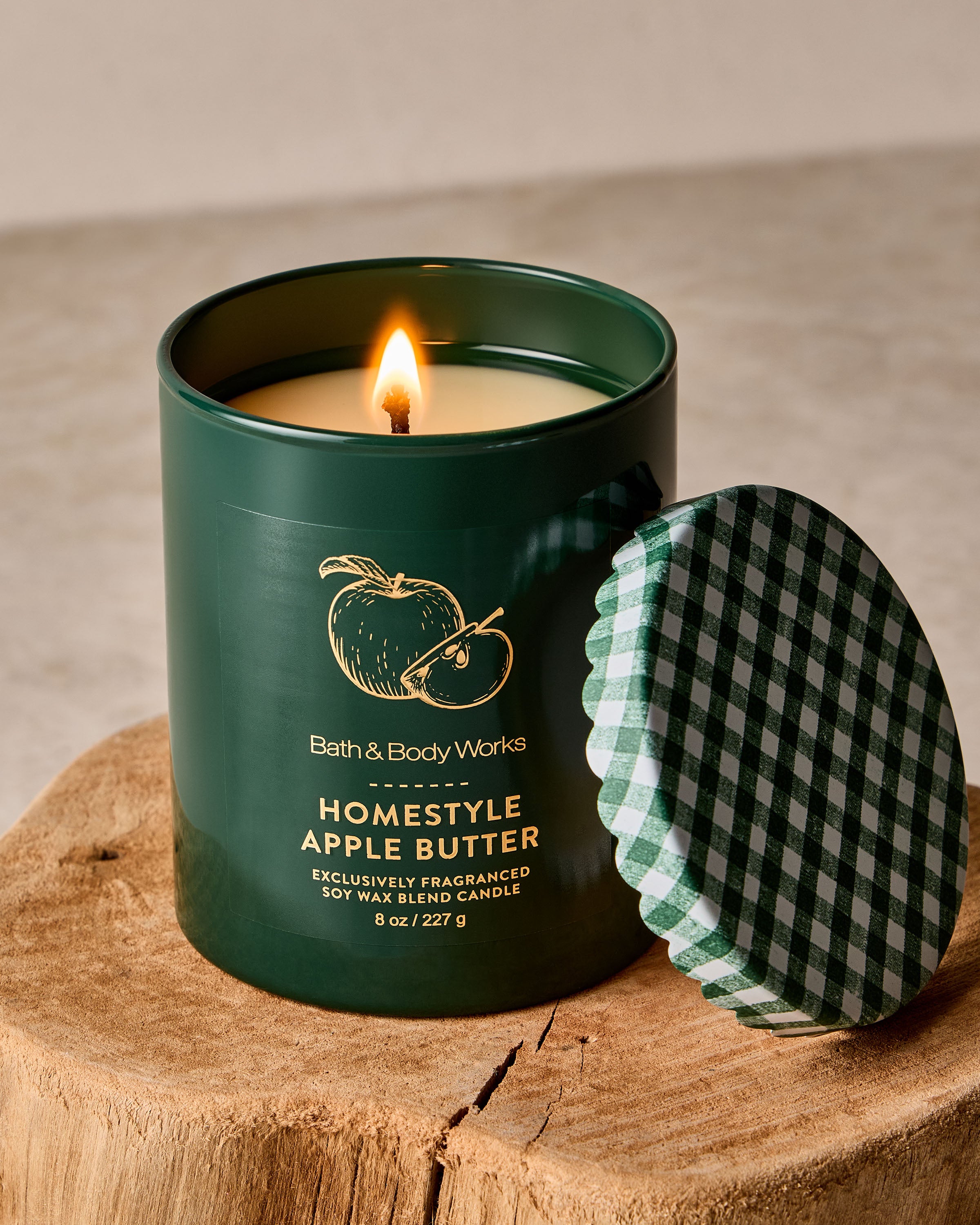 Chandelle à une mèche Homestyle Apple Butter