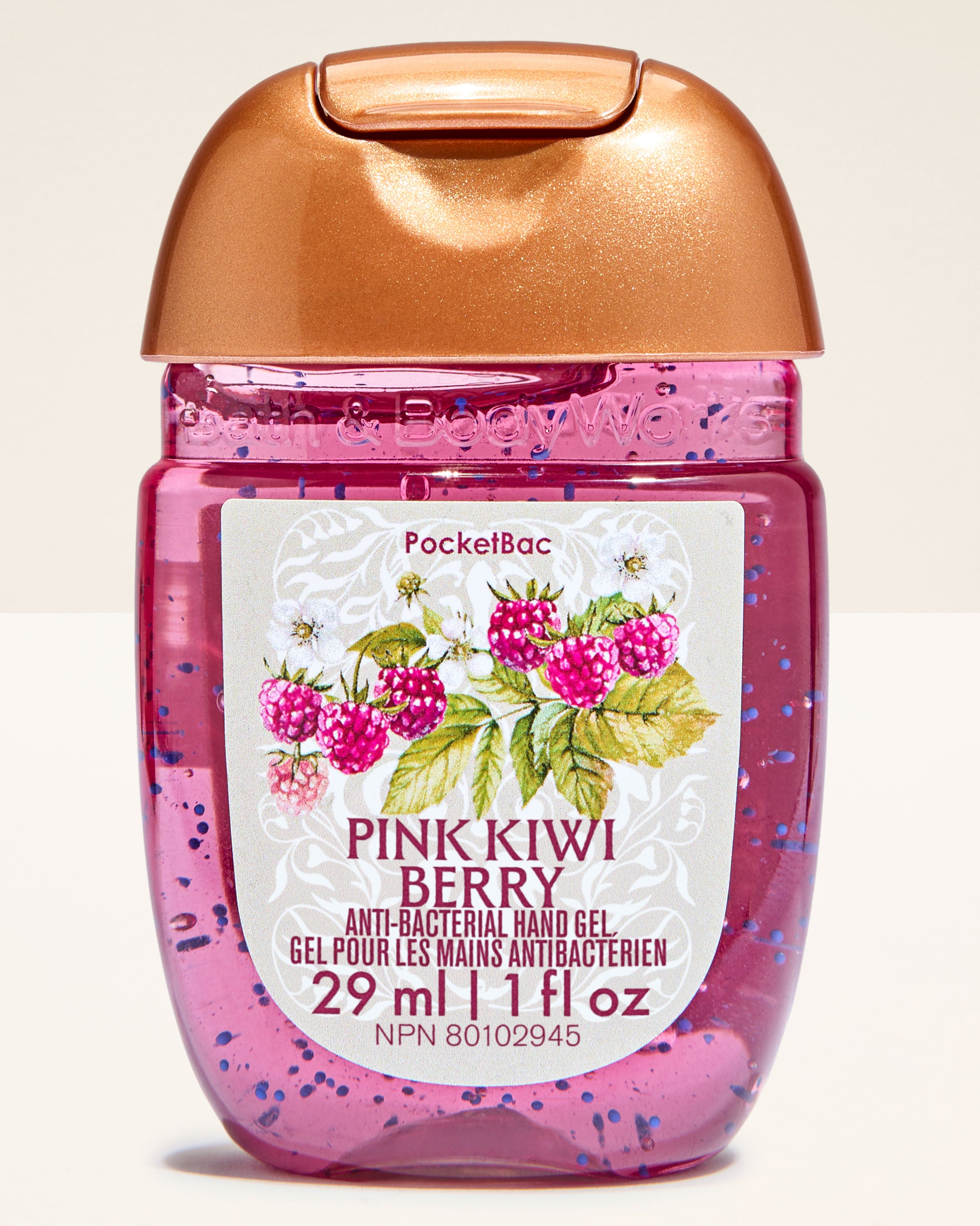 Pink Kiwi Berry PocketBac Hand Sanitizer