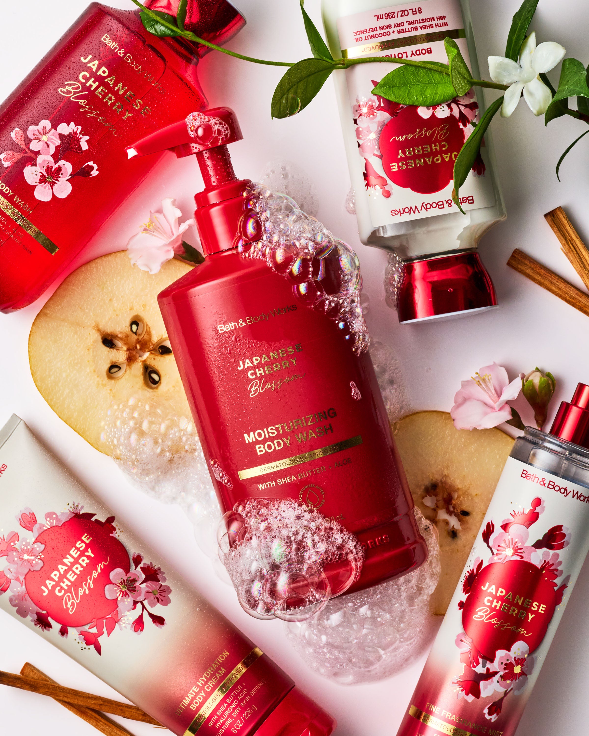 Nettoyant pour le corps hydratant Japanese Cherry Blossom