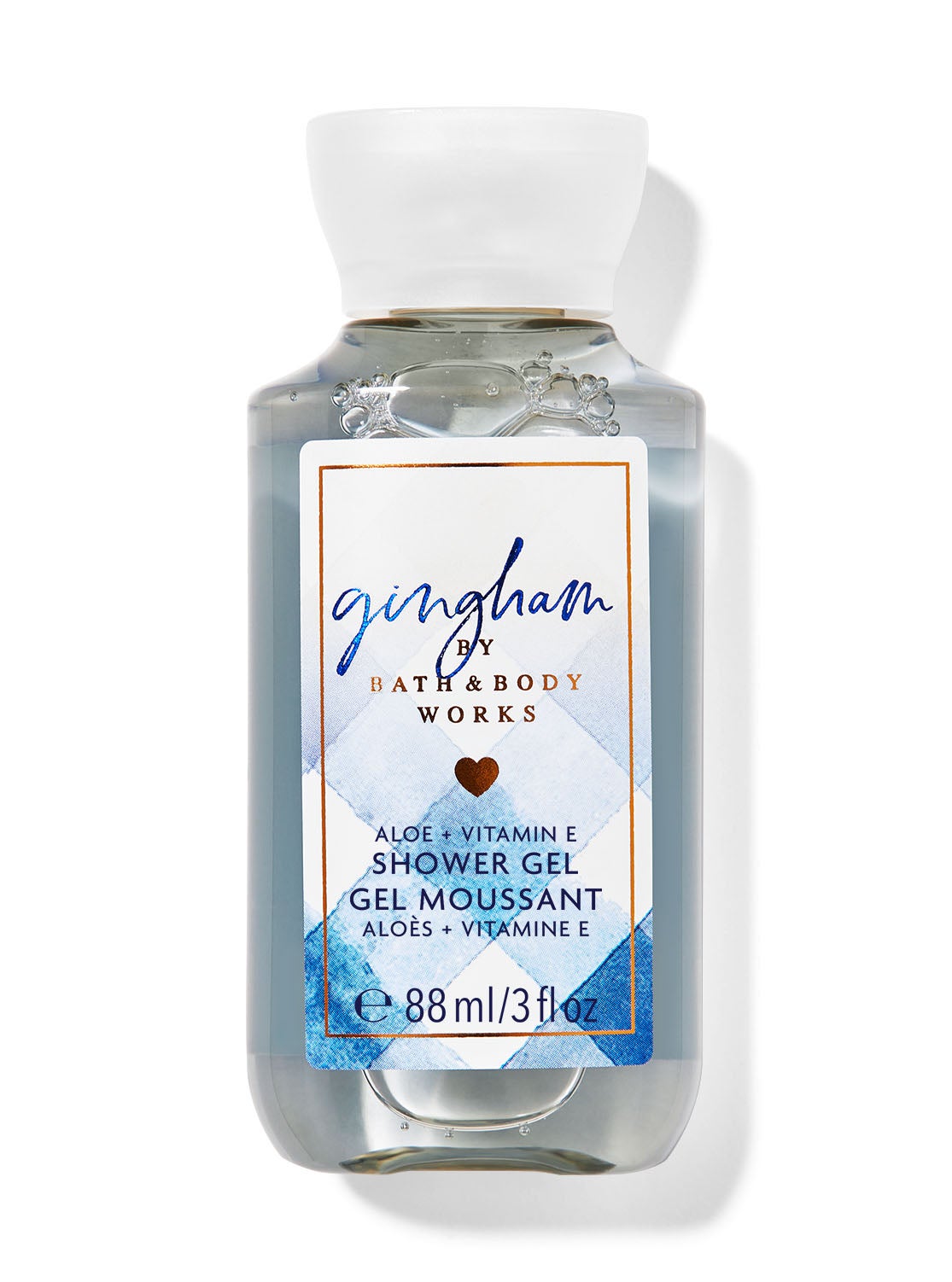 Gingham Travel Size Shower Gel Bath and Body Works