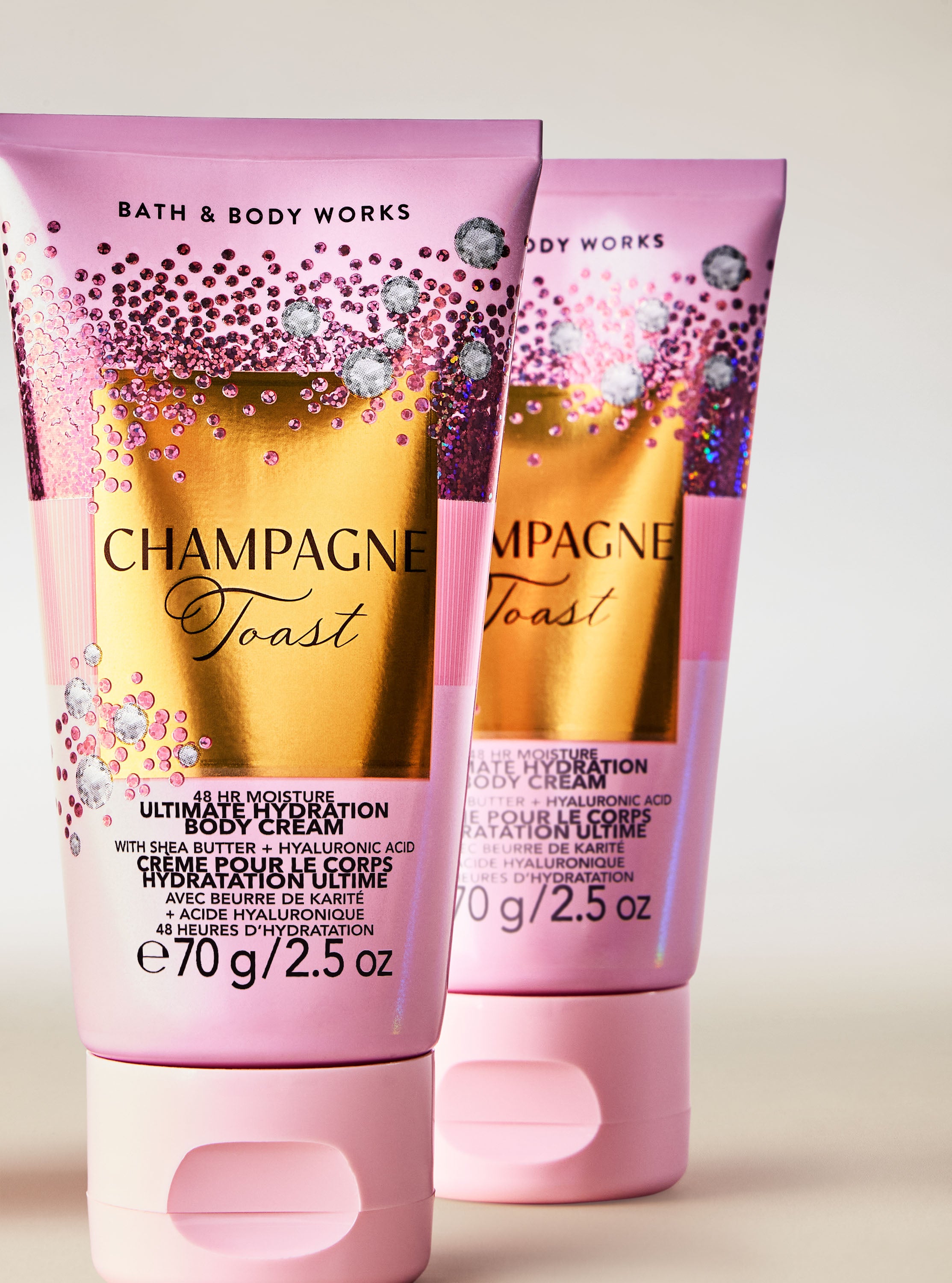 Champagne Toast Travel Size Ultimate Hydration Body Cream