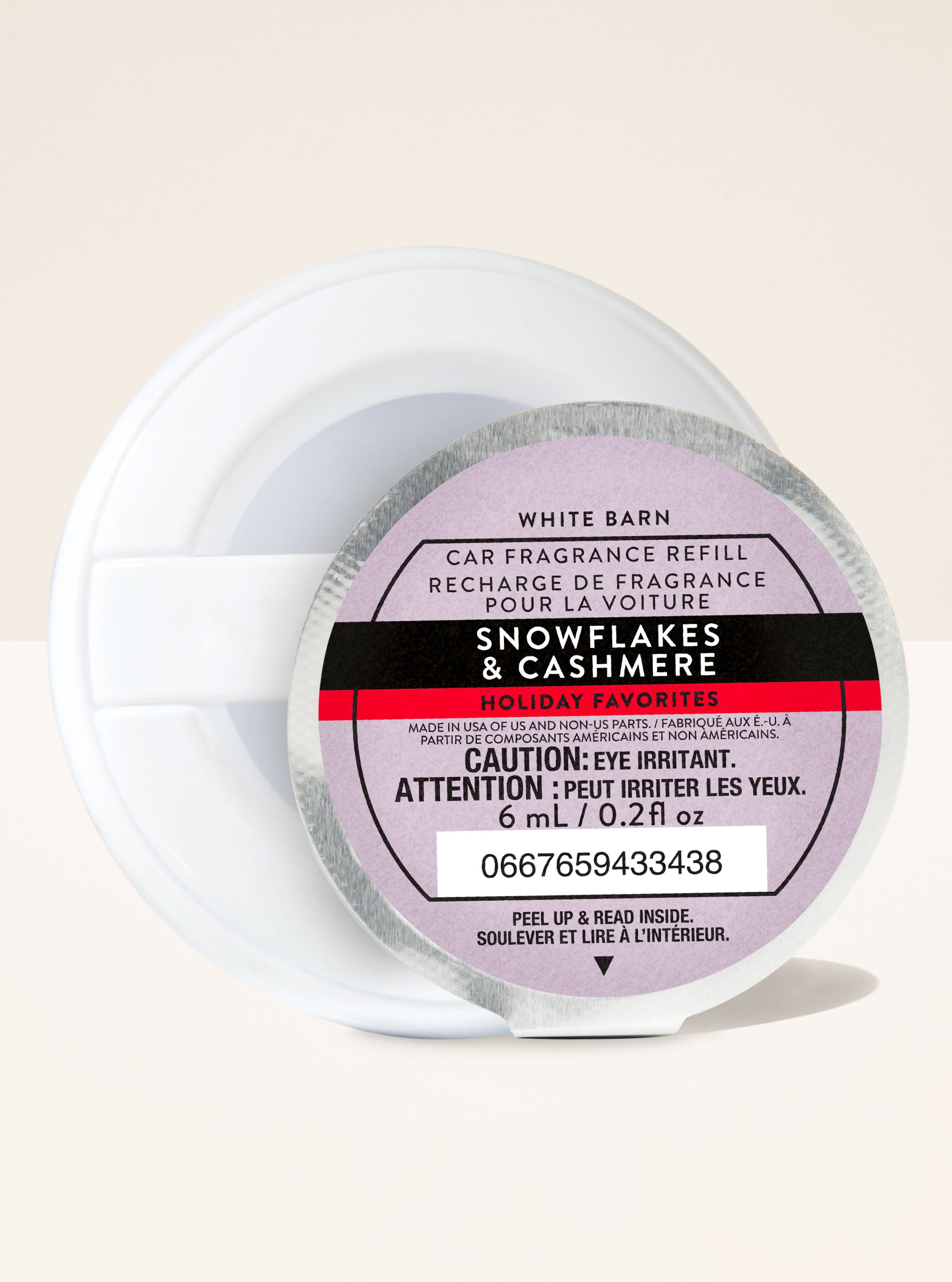 Snowflakes & Cashmere Car Fragrance Refill