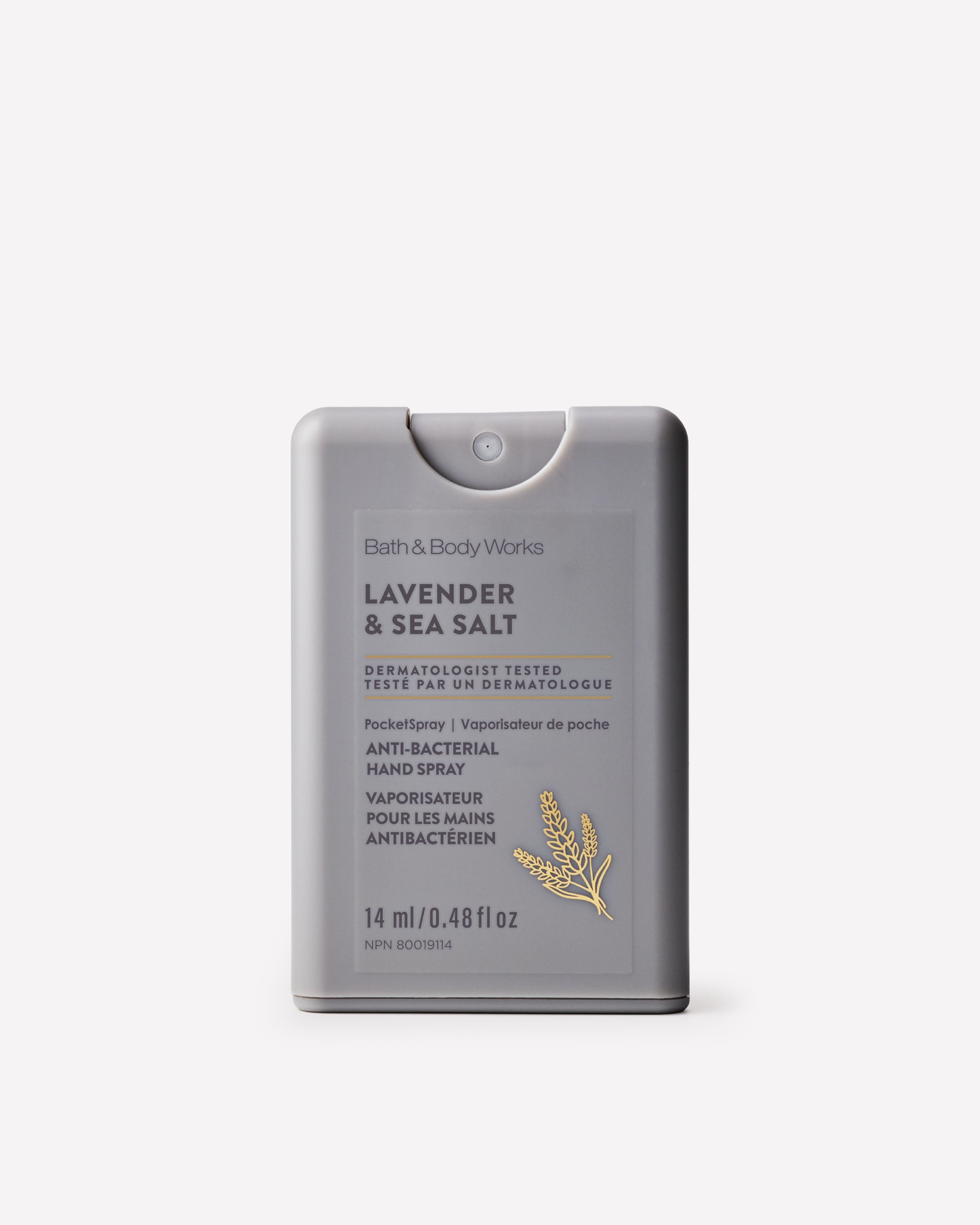 Lavender & Sea Salt PocketSpray Hand Sanitizer | Bath & Body Works