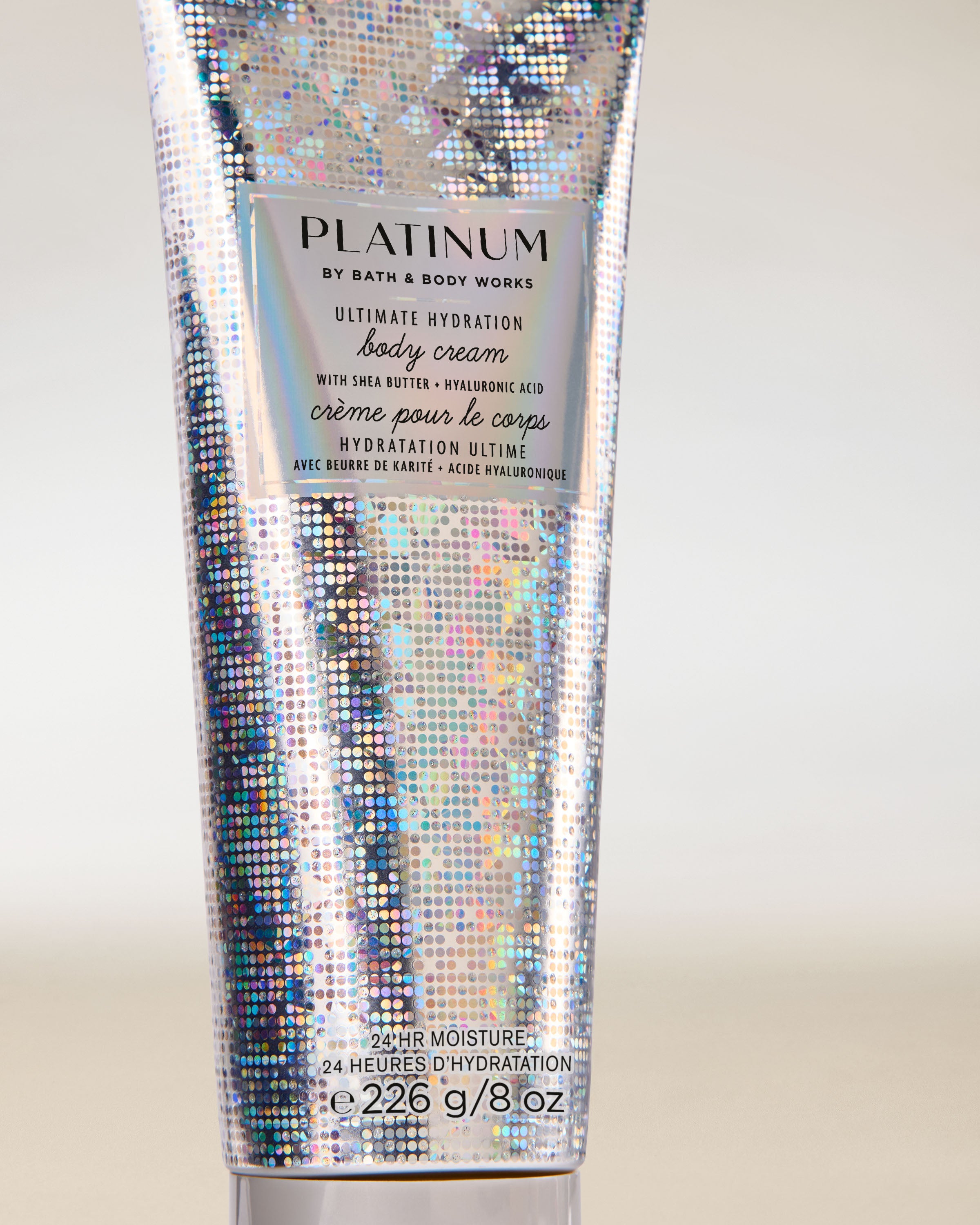 Crème pour le corps hydratation ultime Platinum