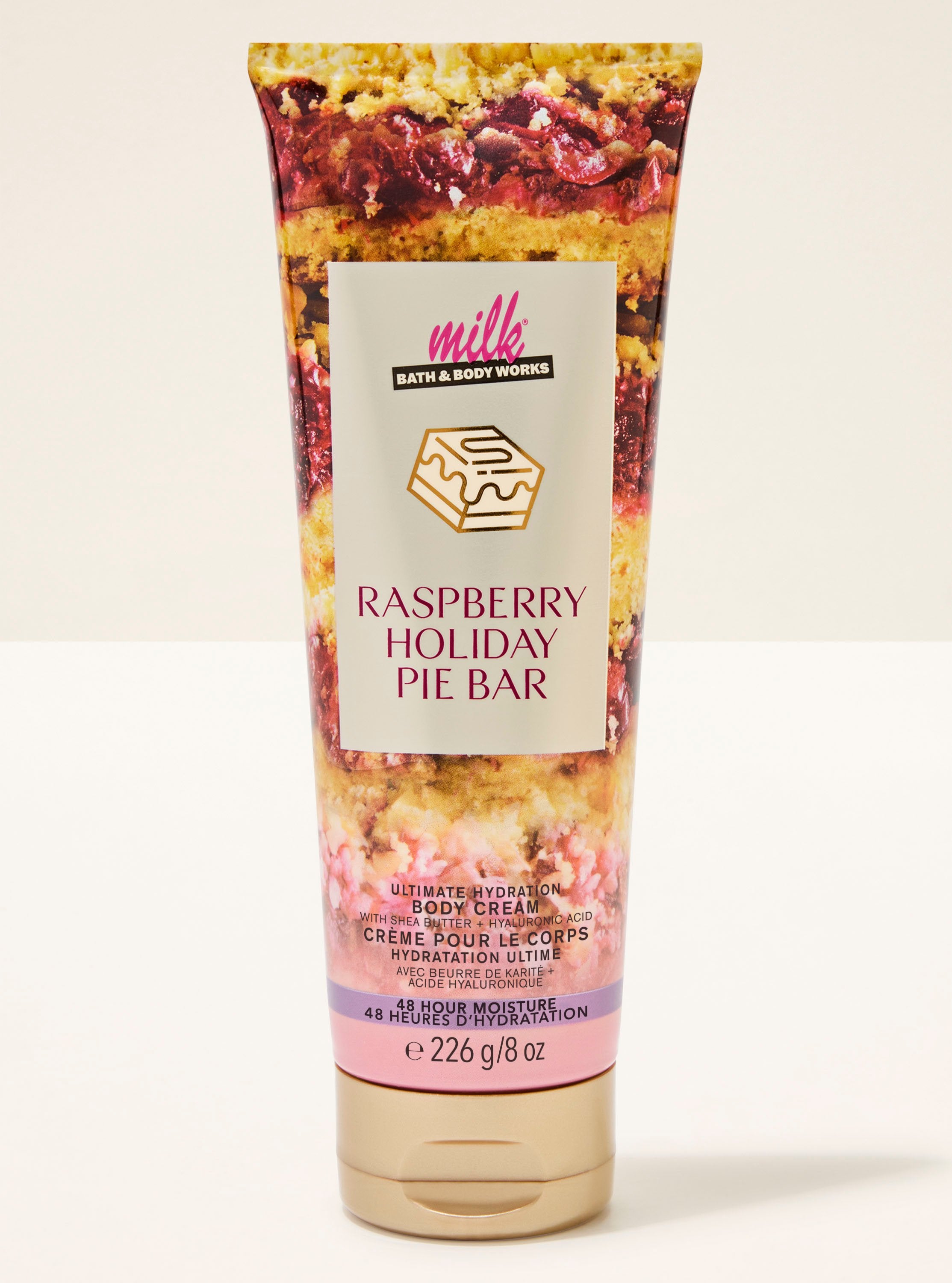 Raspberry Holiday Pie Bar Ultimate Hydration Body Cream