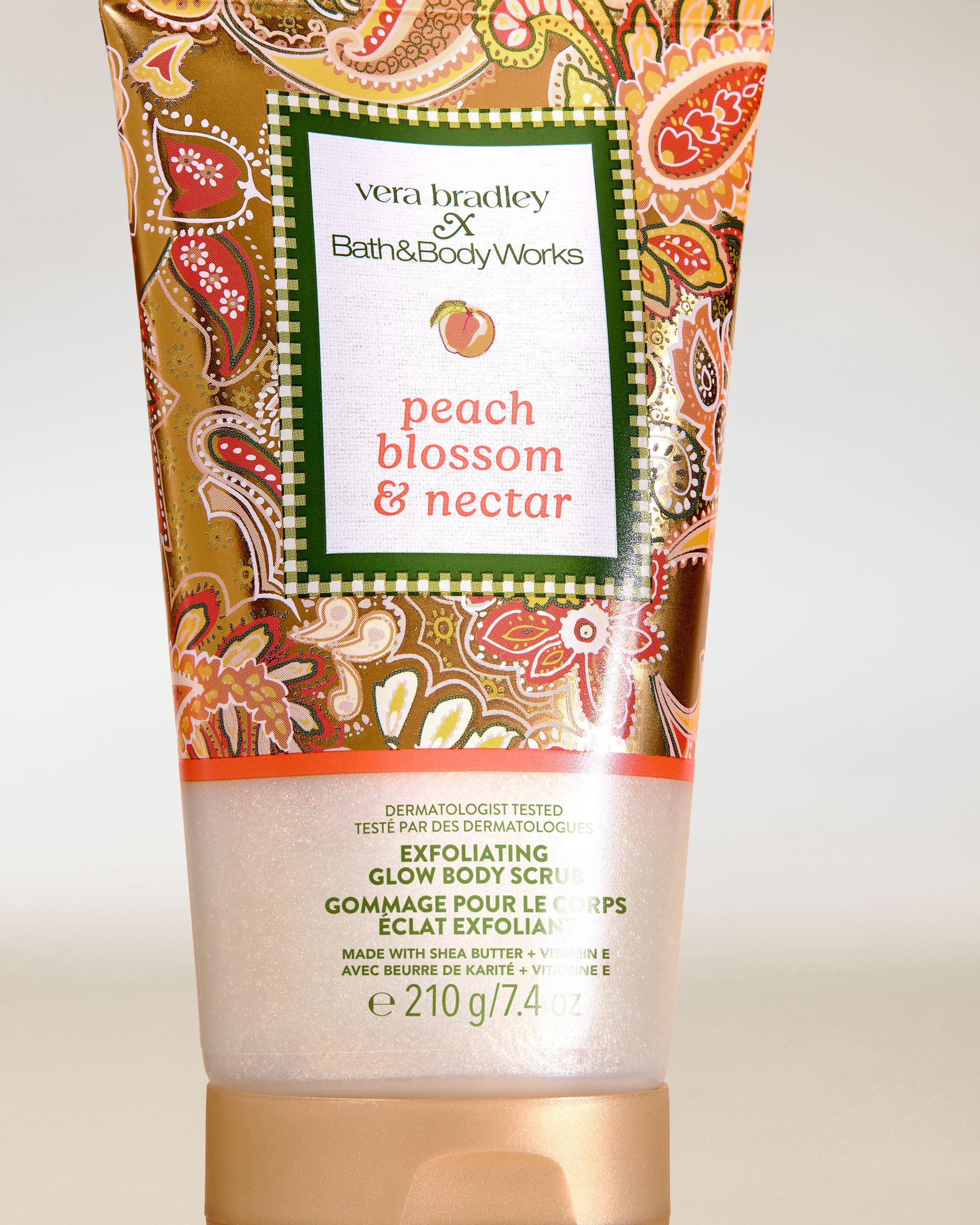 Peach Blossom & Nectar Exfoliating Glow Body Scrub