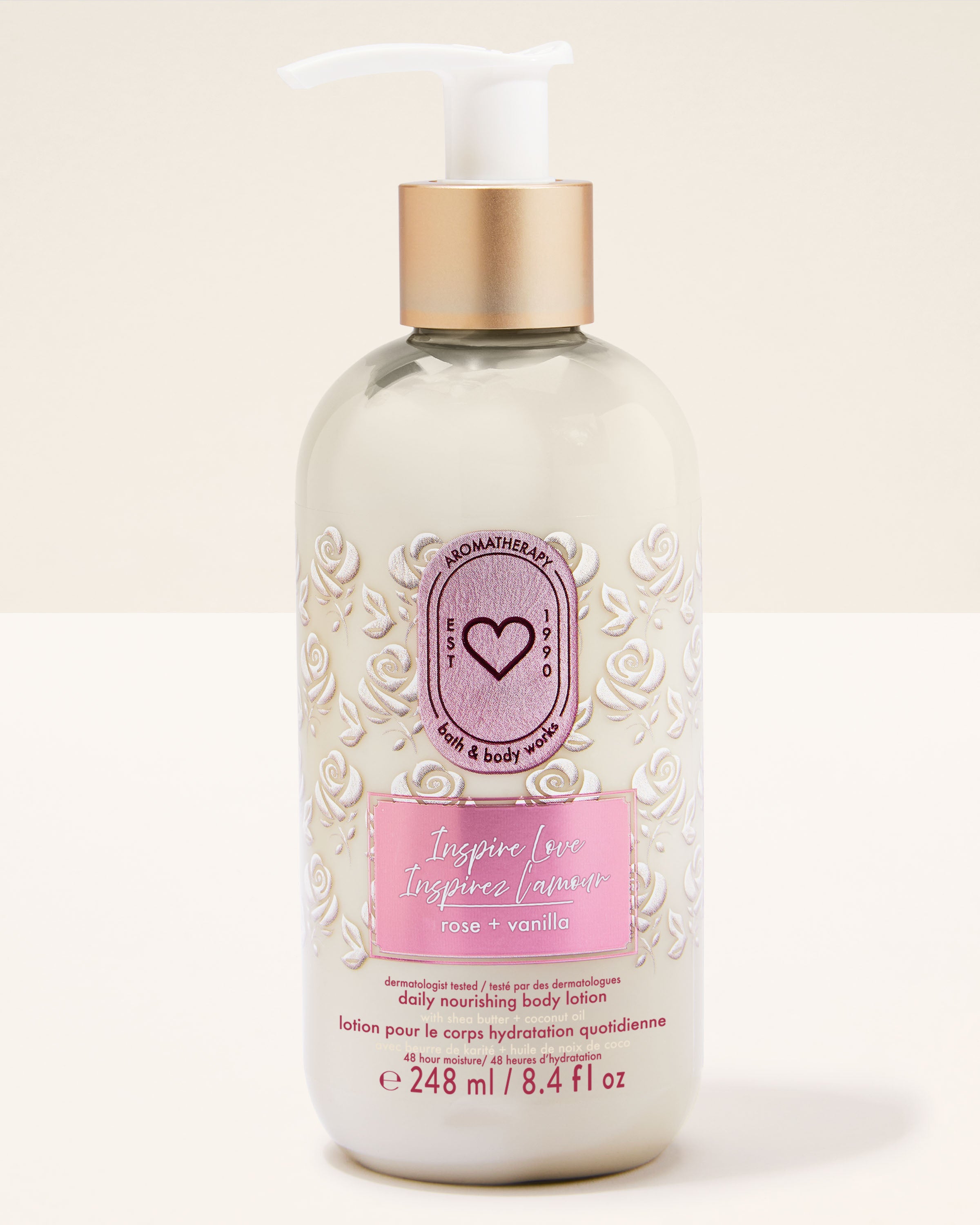 Rose Vanilla Moisturizing Body Lotion