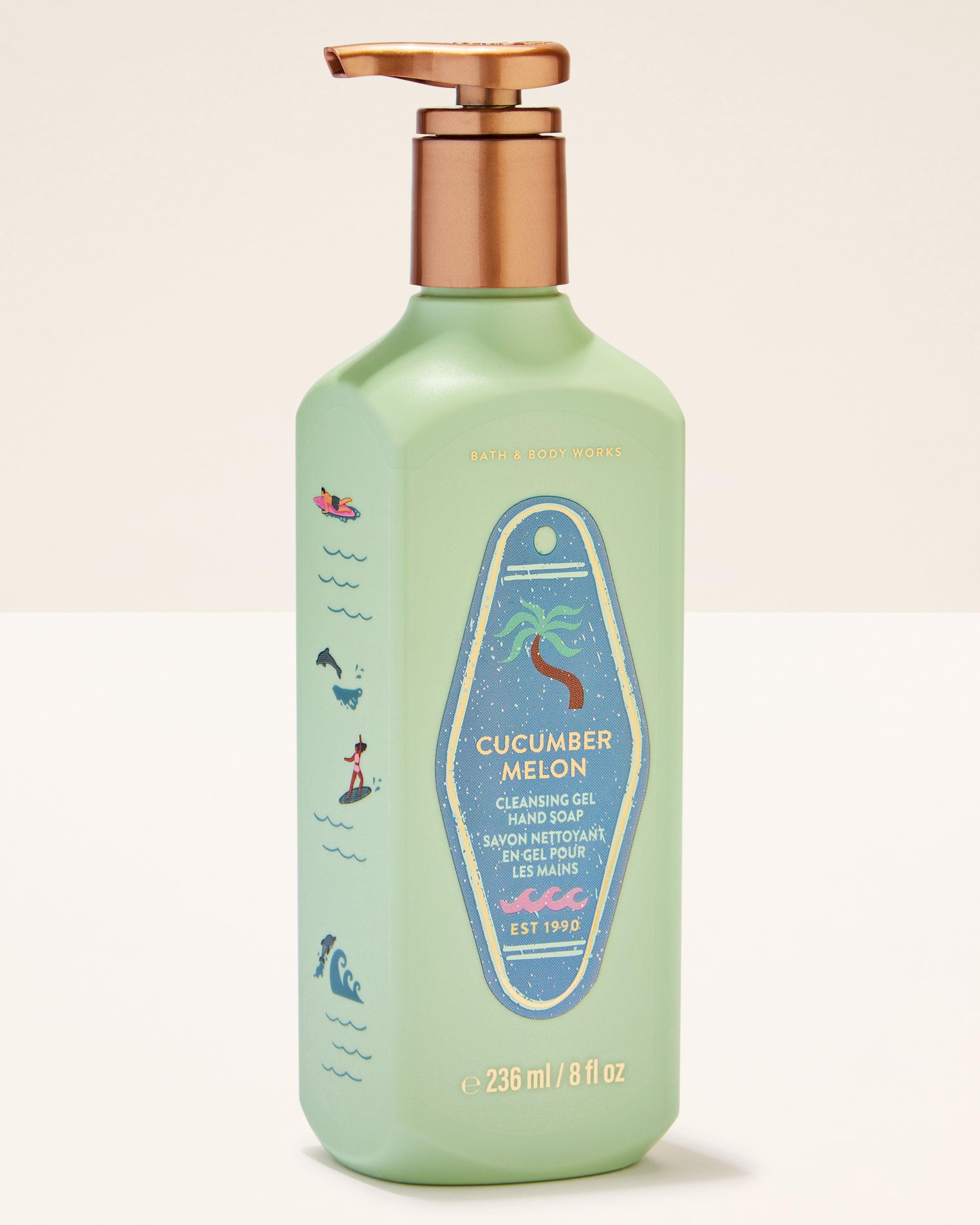 Cucumber Melon Cleansing Gel Hand Soap