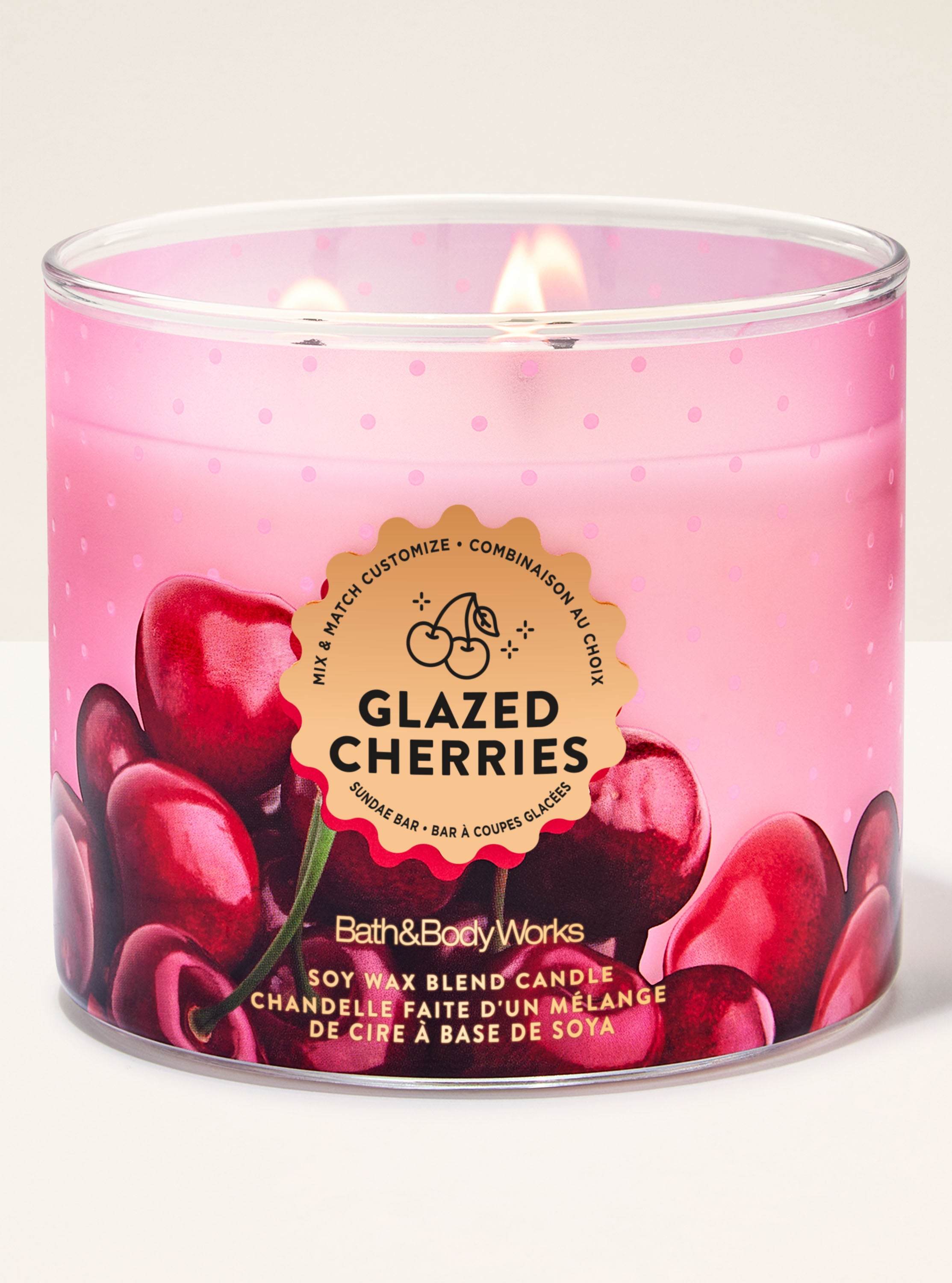 Glazed Cherries 3-Wick Candle