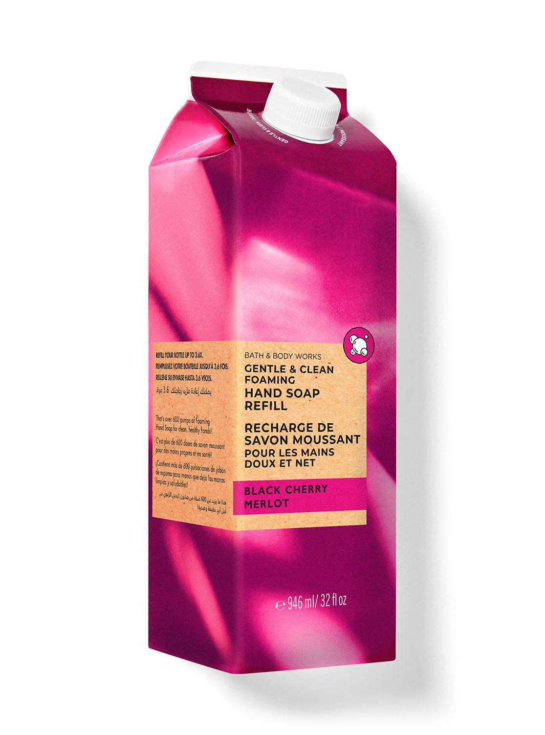 Black Cherry Merlot Gentle & Clean Foaming Hand Soap Refill