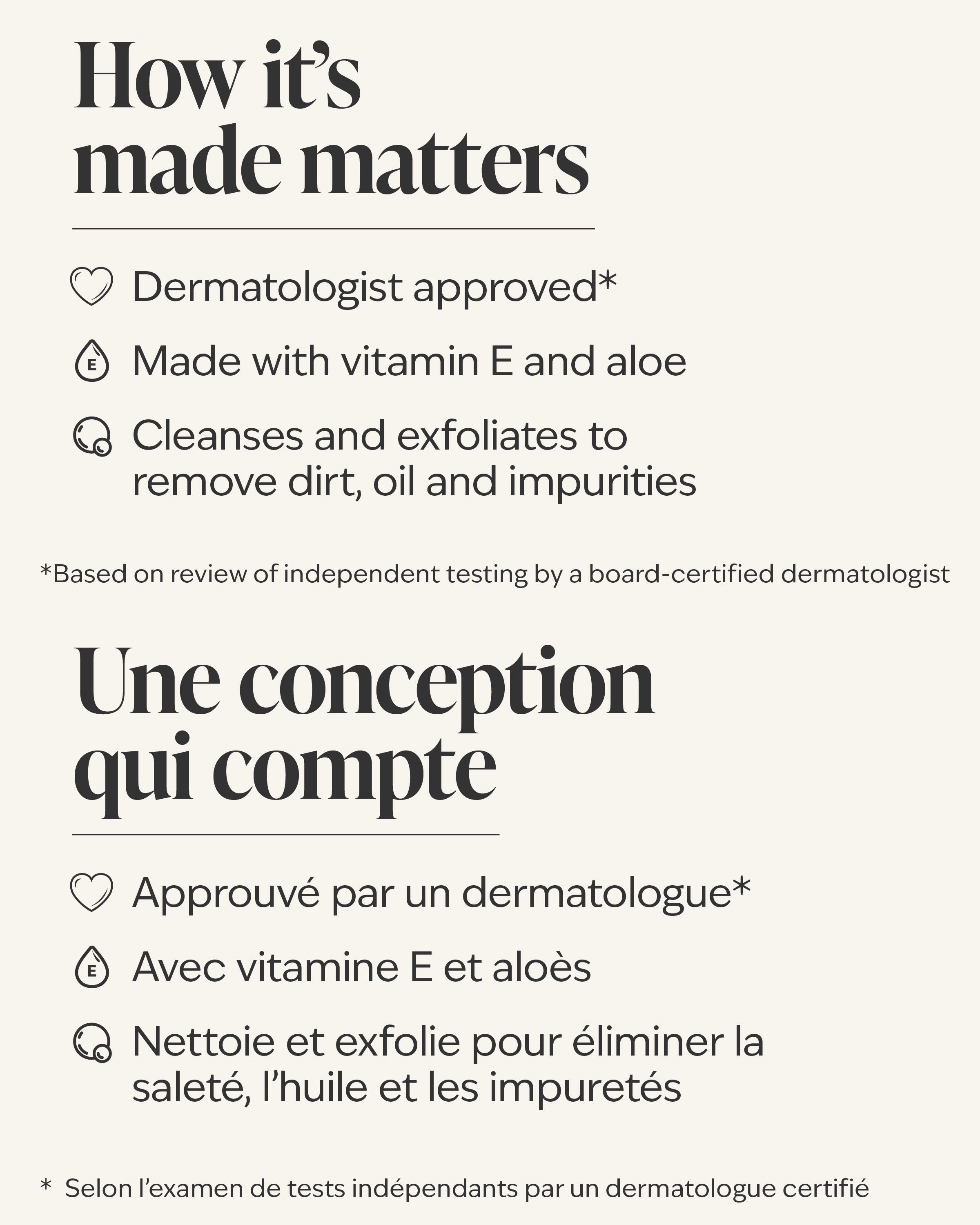 Lightly Fragranced With Lavendar & Sage Exfoliating Face Wash