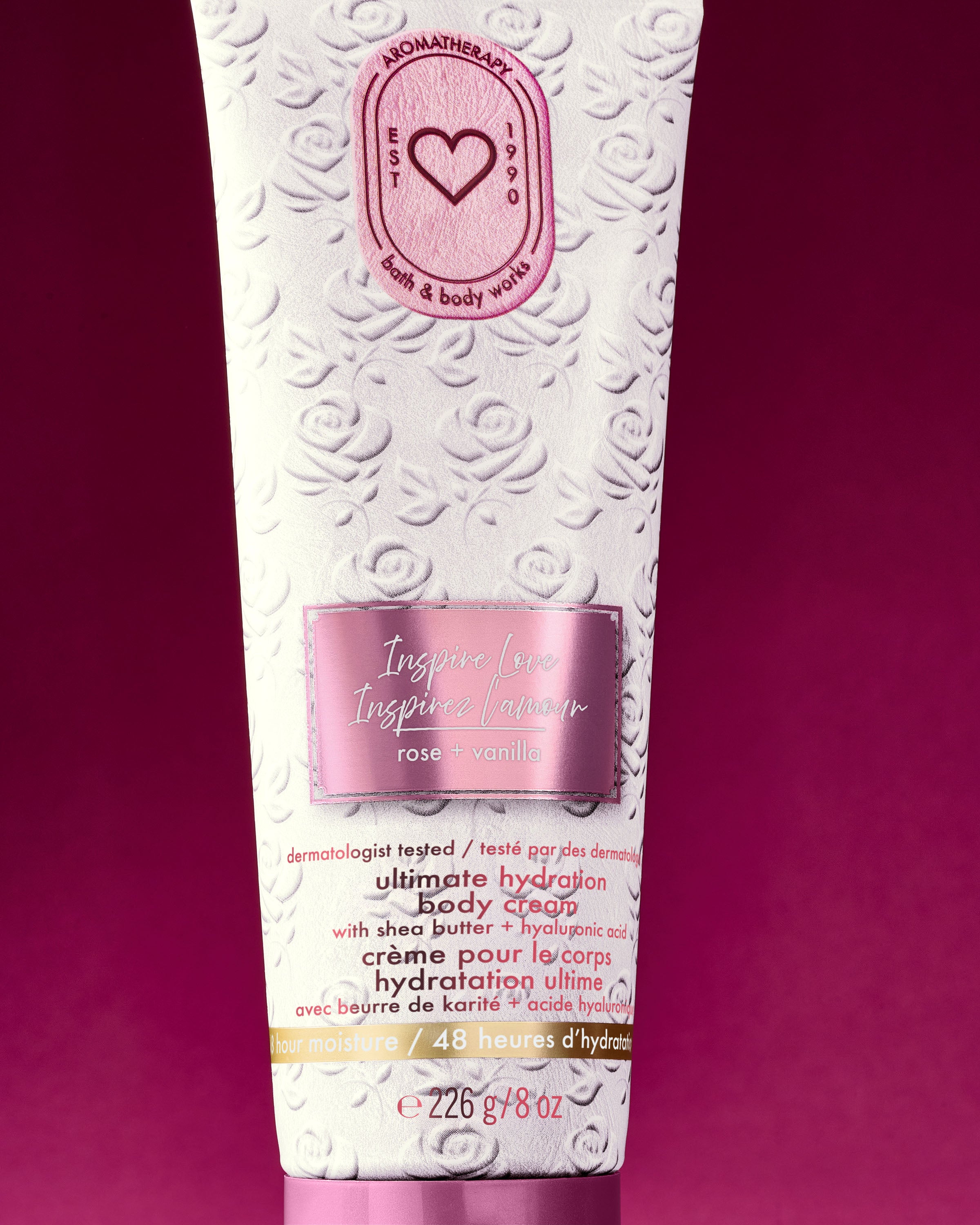 Rose Vanilla Ultimate Hydration Body Cream
