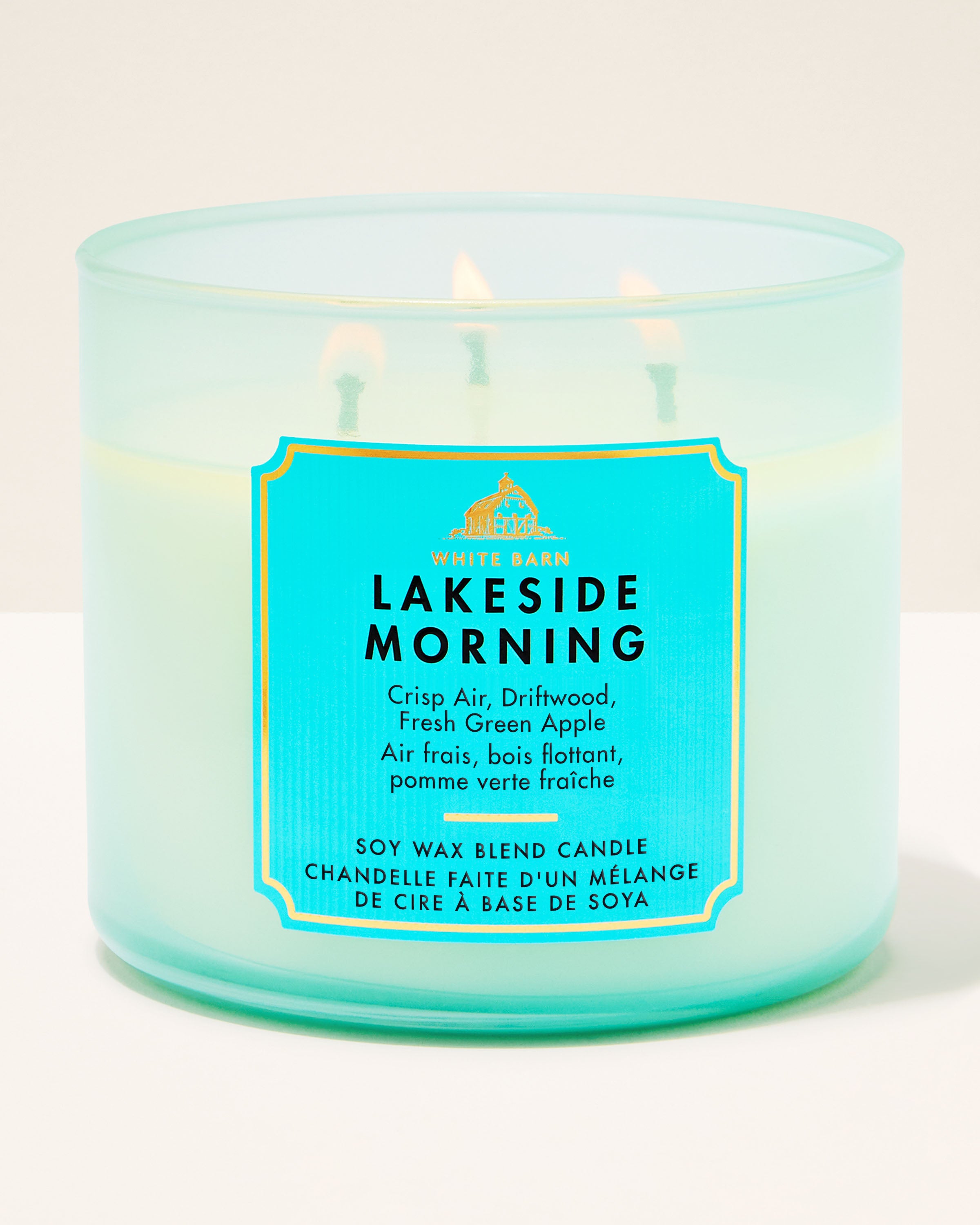 Lakeside Morning 3-Wick Candle