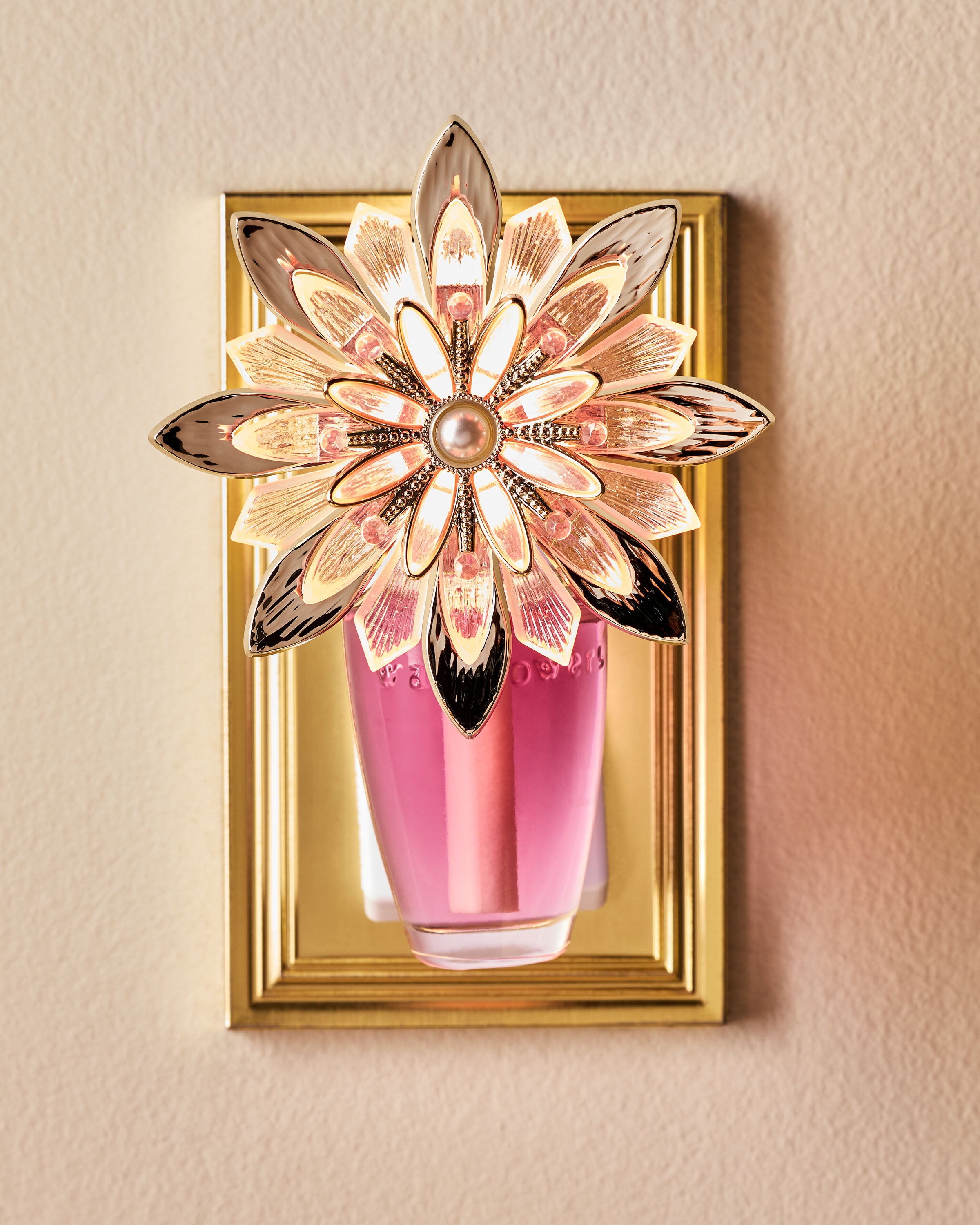 Pink Floral Nightlight Wallflowers Fragrance Plug