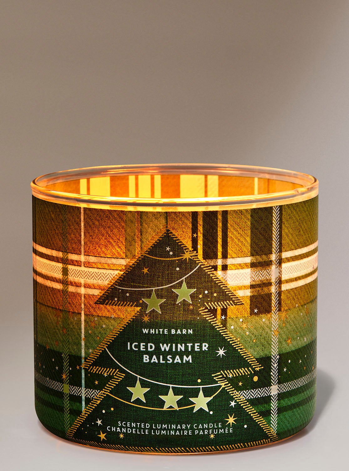 Iced Winter Balsam 3Wick Candle Bath and Body Works