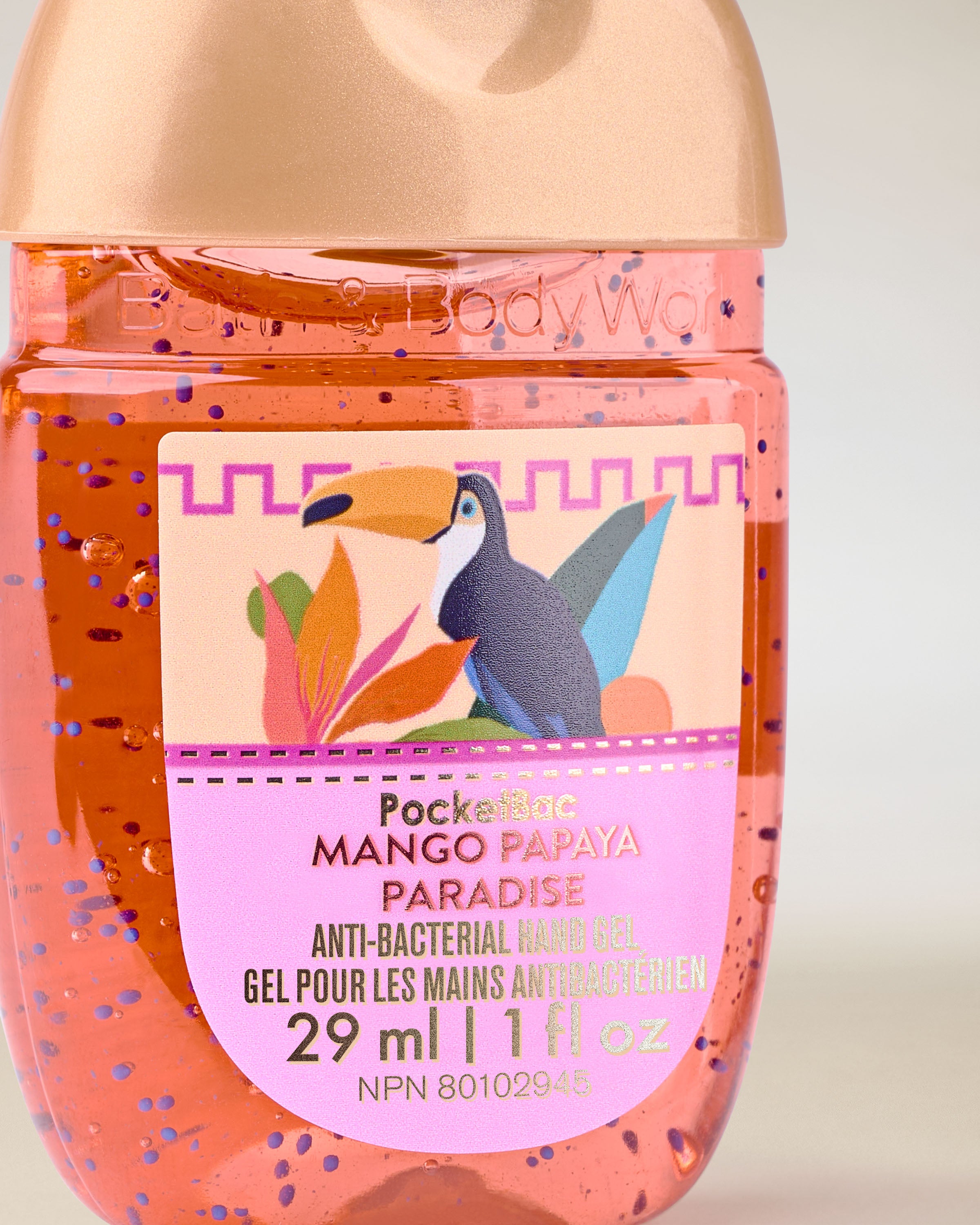 Mango Papaya Paradise PocketBac Hand Sanitizer