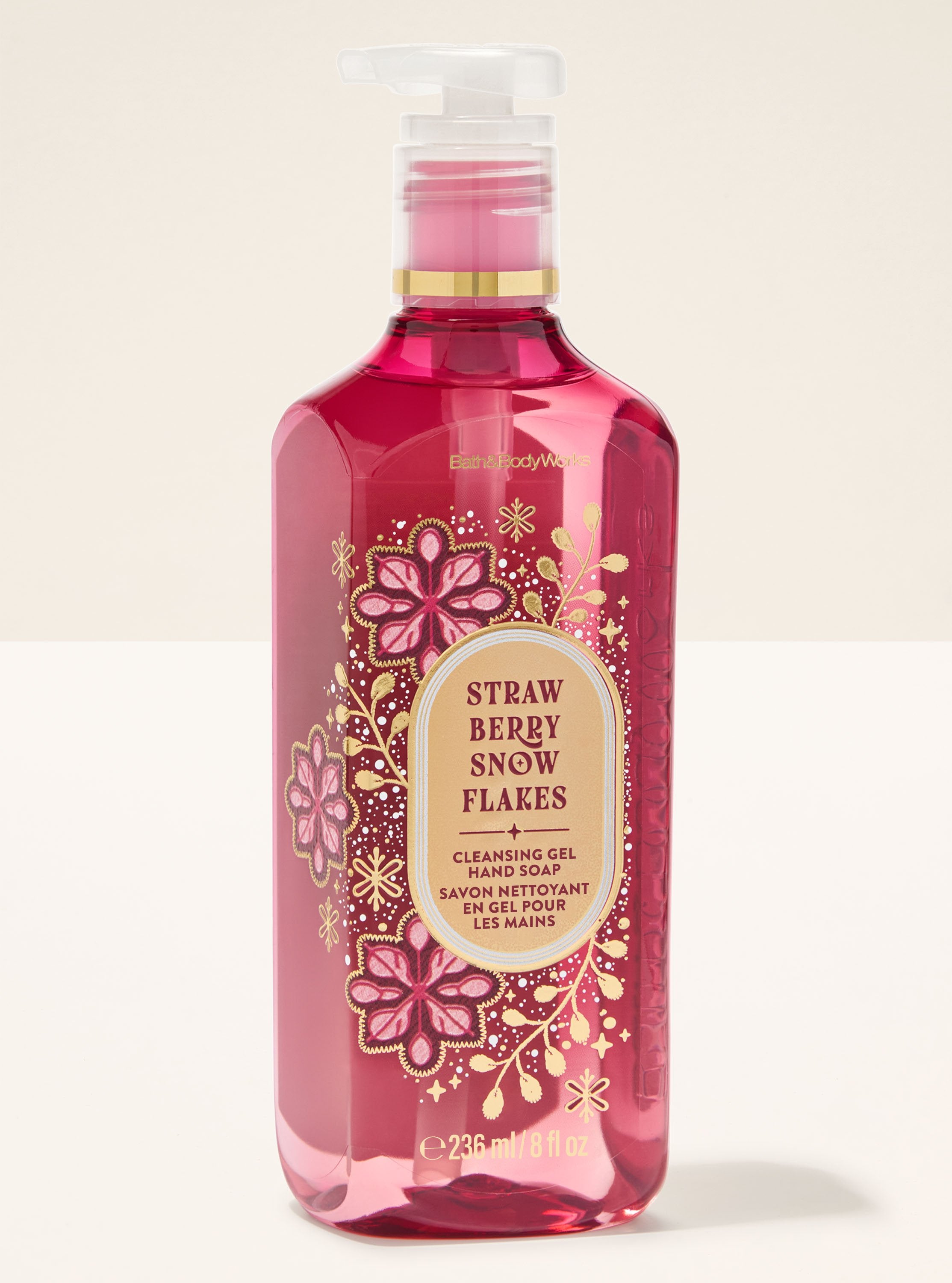 Strawberry Snowflakes Cleansing Gel Hand Soap