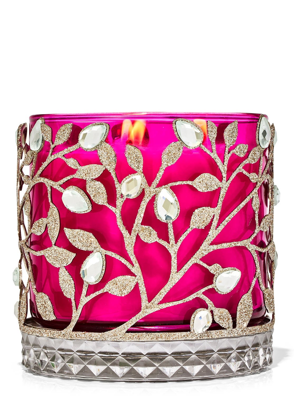 Bling Botanical 3Wick Candle Holder Bath and Body Works