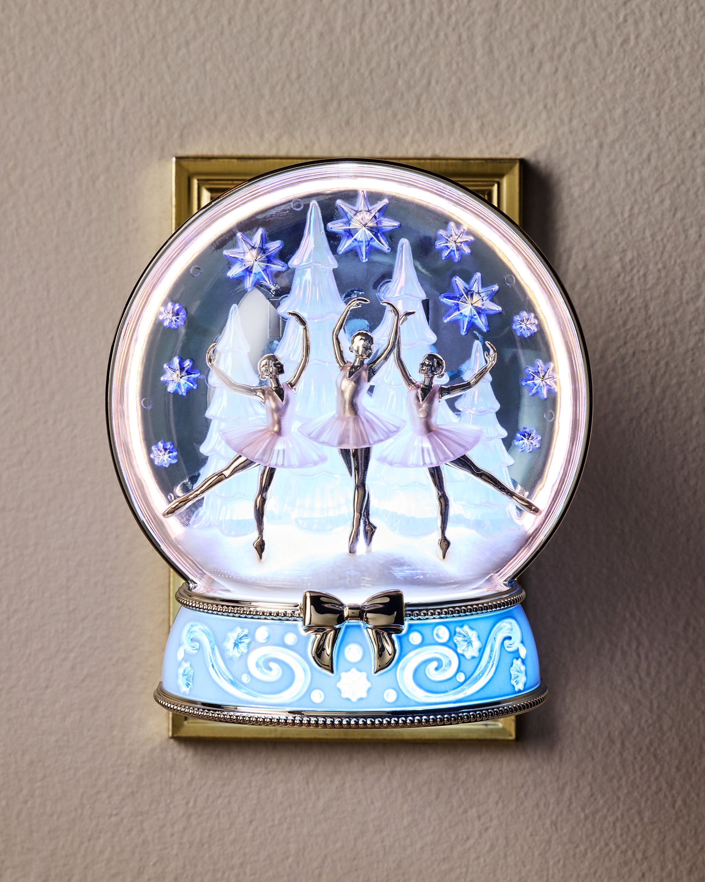Snow Globe Ballerina Nightlight Wallflowers Fragrance Plug