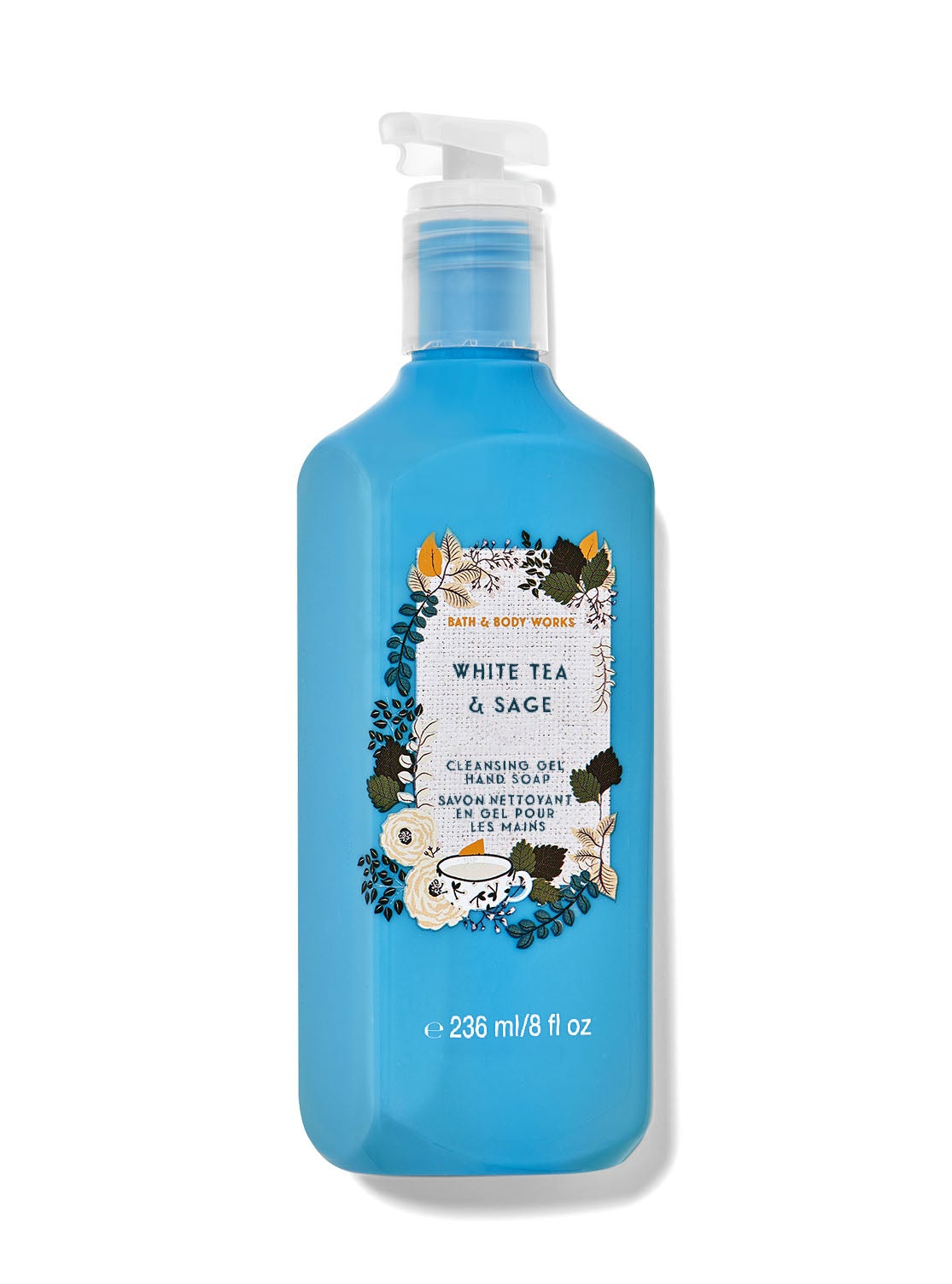 White Tea & Sage Gentle Gel Hand Soap Bath and Body Works