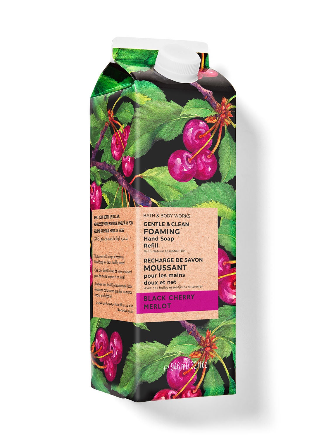 Black Cherry Merlot Gentle & Clean Foaming Refill