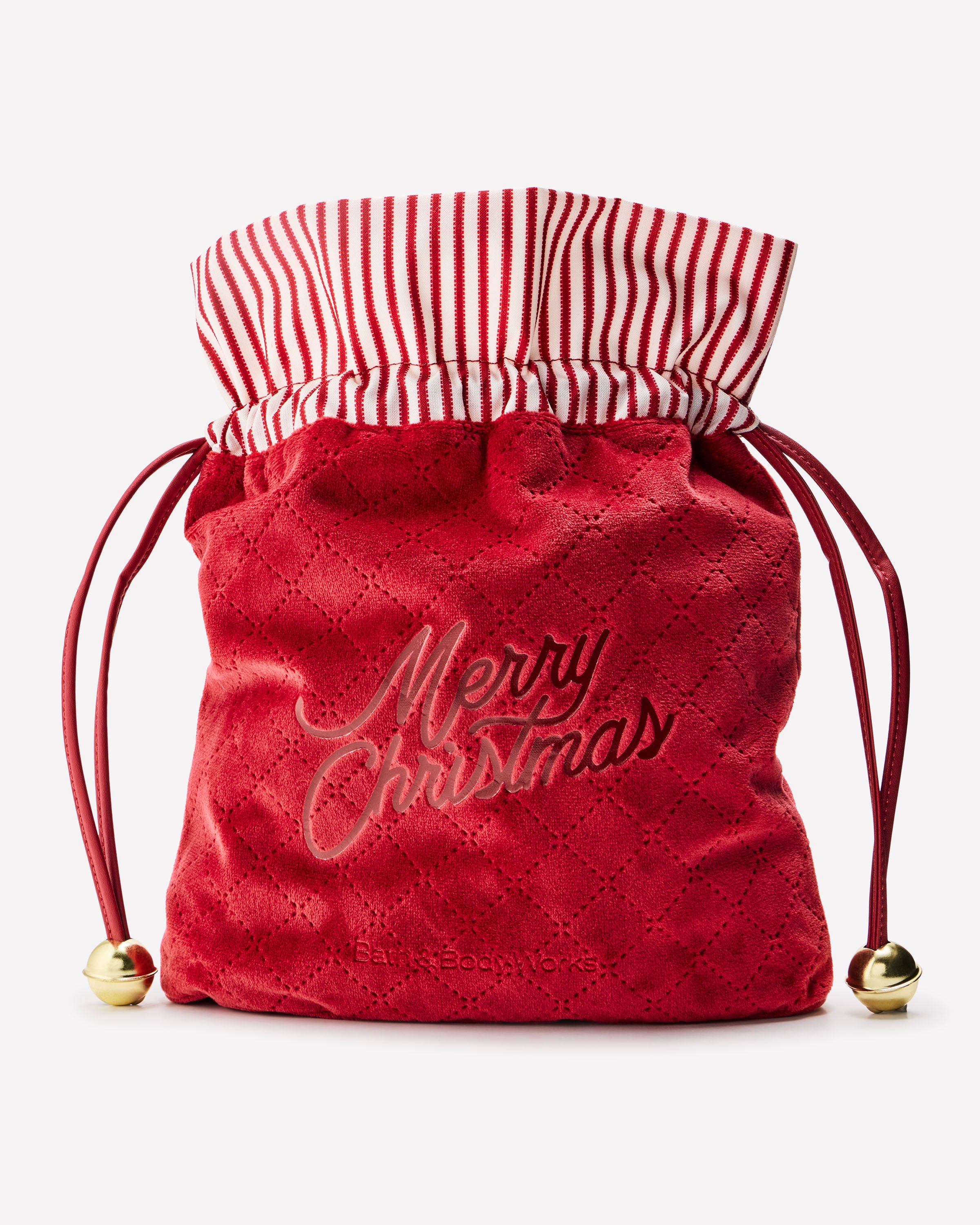 Merry Christmas Drawstring Gift Bag