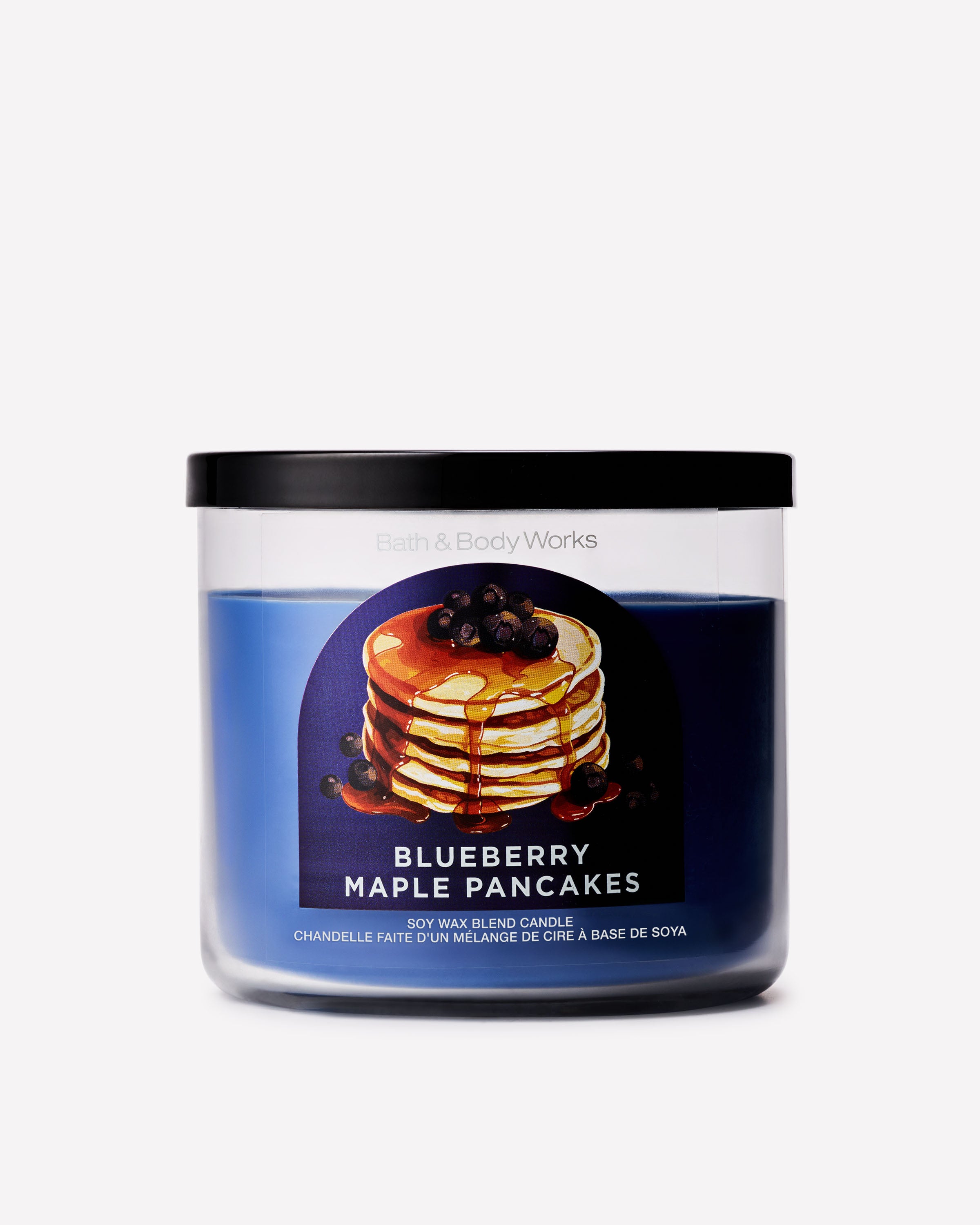 Chandelle à 3 mèches Blueberry Maple Pancakes