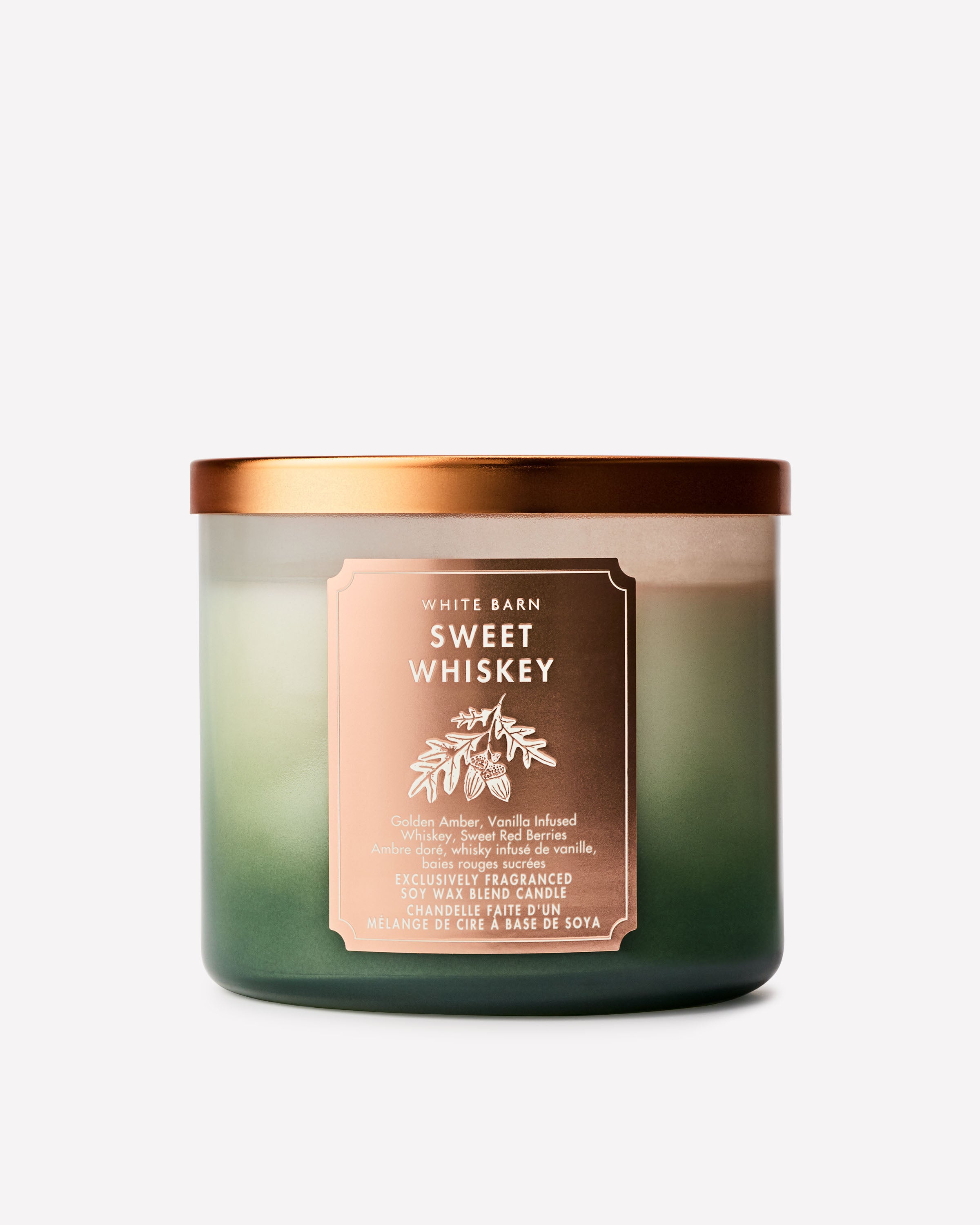 Sweet Whiskey 3-Wick Candle